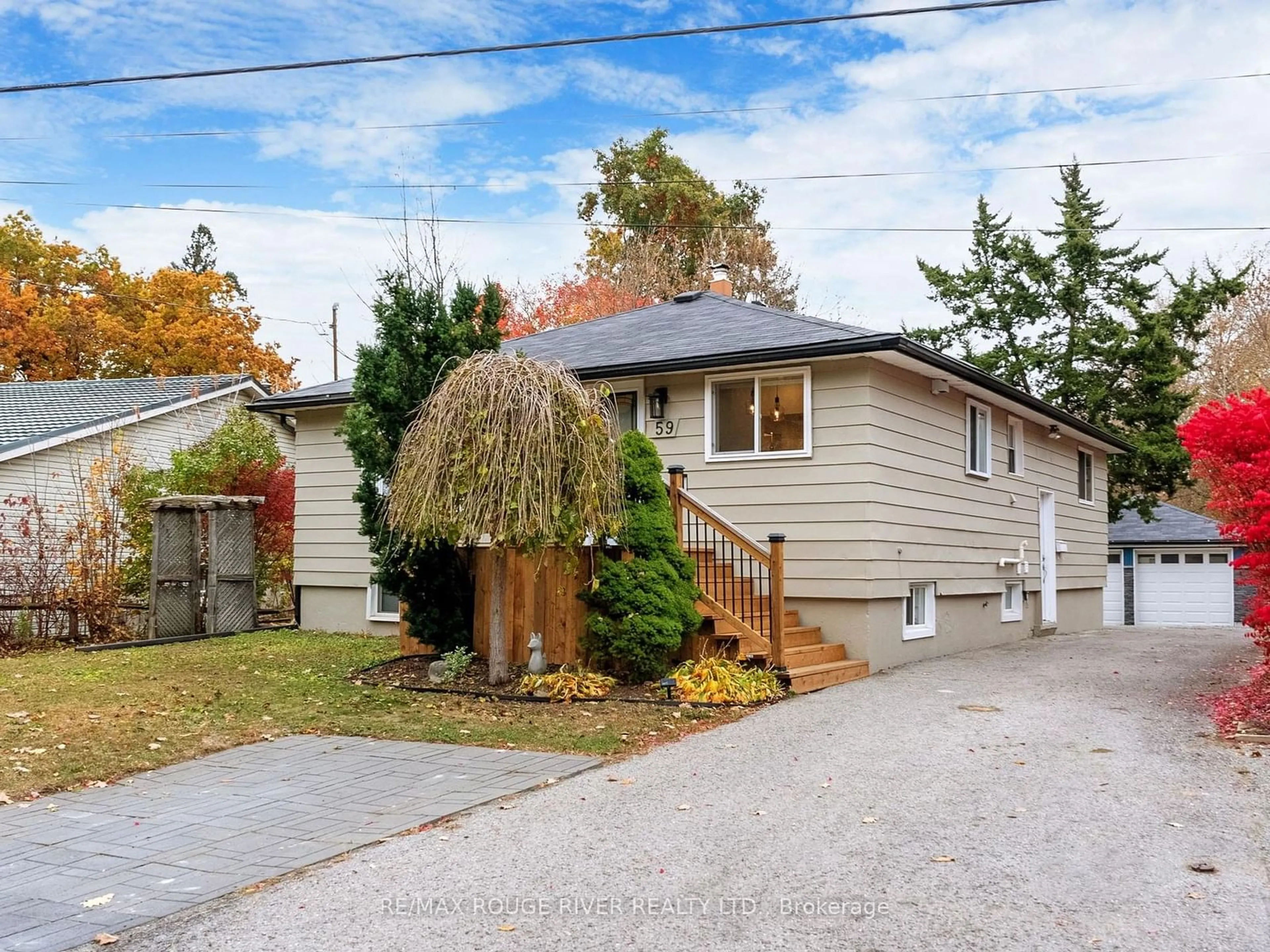 Frontside or backside of a home, cottage for 59 Oak Ave, East Gwillimbury Ontario L9N 1A5