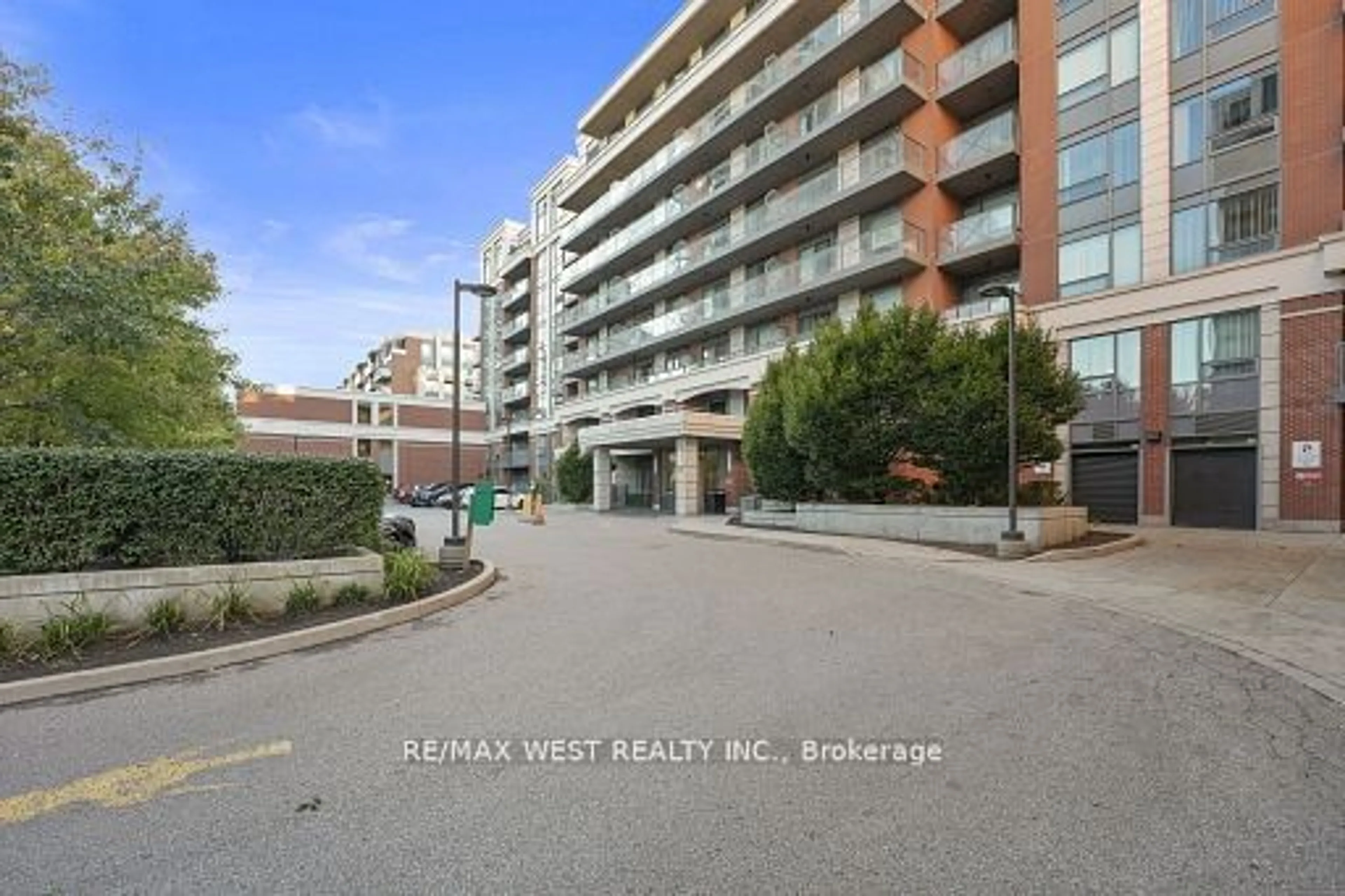 A pic from exterior of the house or condo, the street view for 8228 Birchmount Rd #116, Markham Ontario L3R 1A6