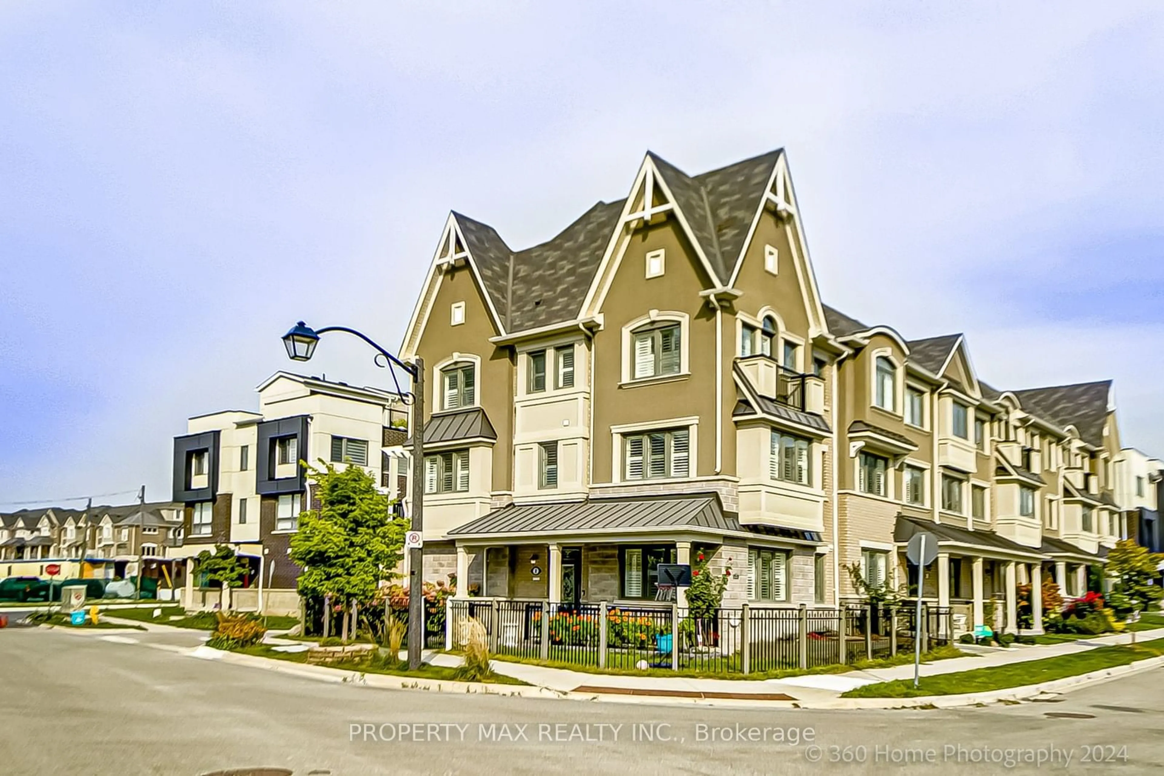 A pic from exterior of the house or condo, the street view for 2 George Patton Ave, Markham Ontario L6B 1M7