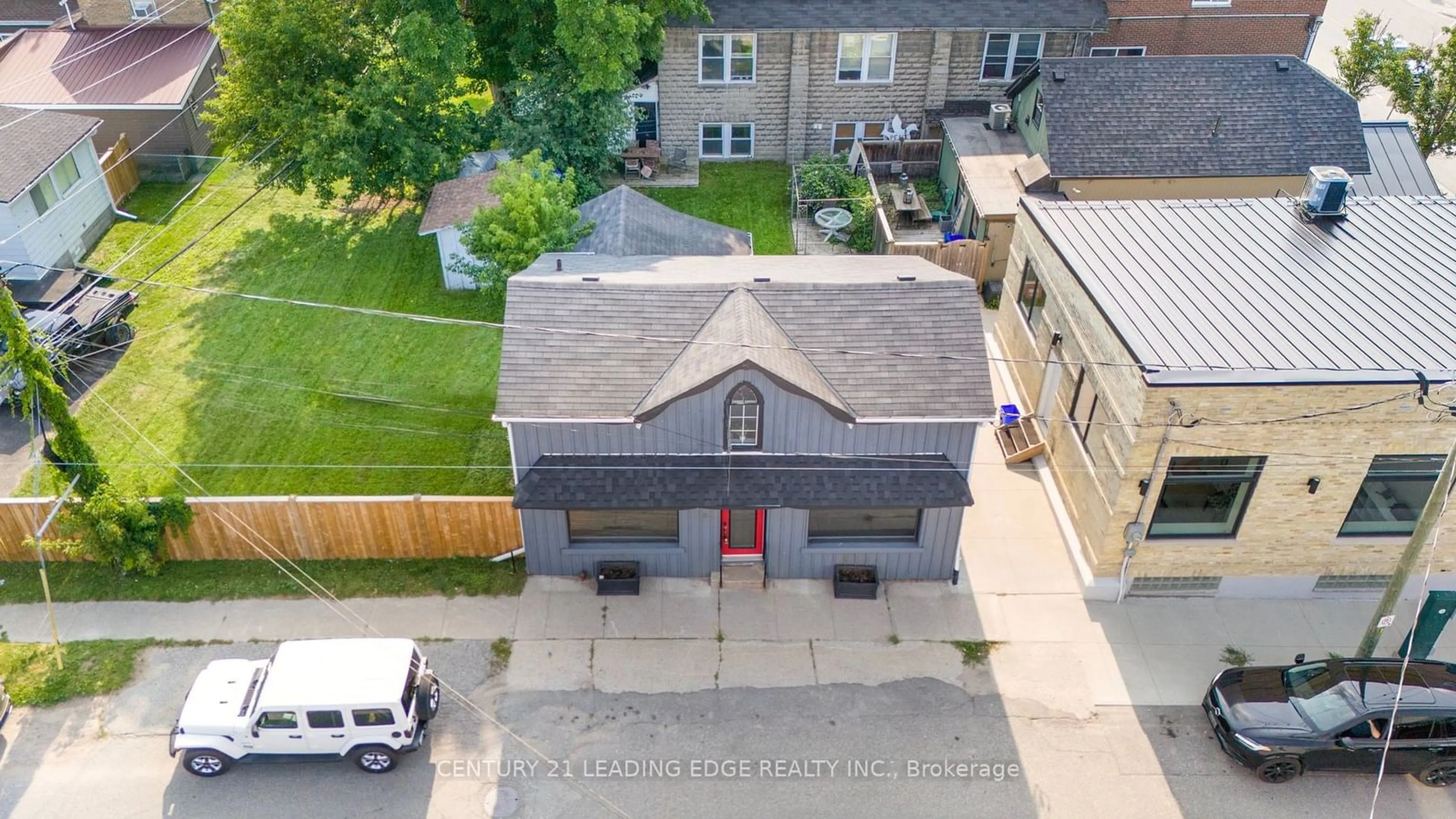 Frontside or backside of a home, the street view for 8 Church St, Uxbridge Ontario L9P 1P4