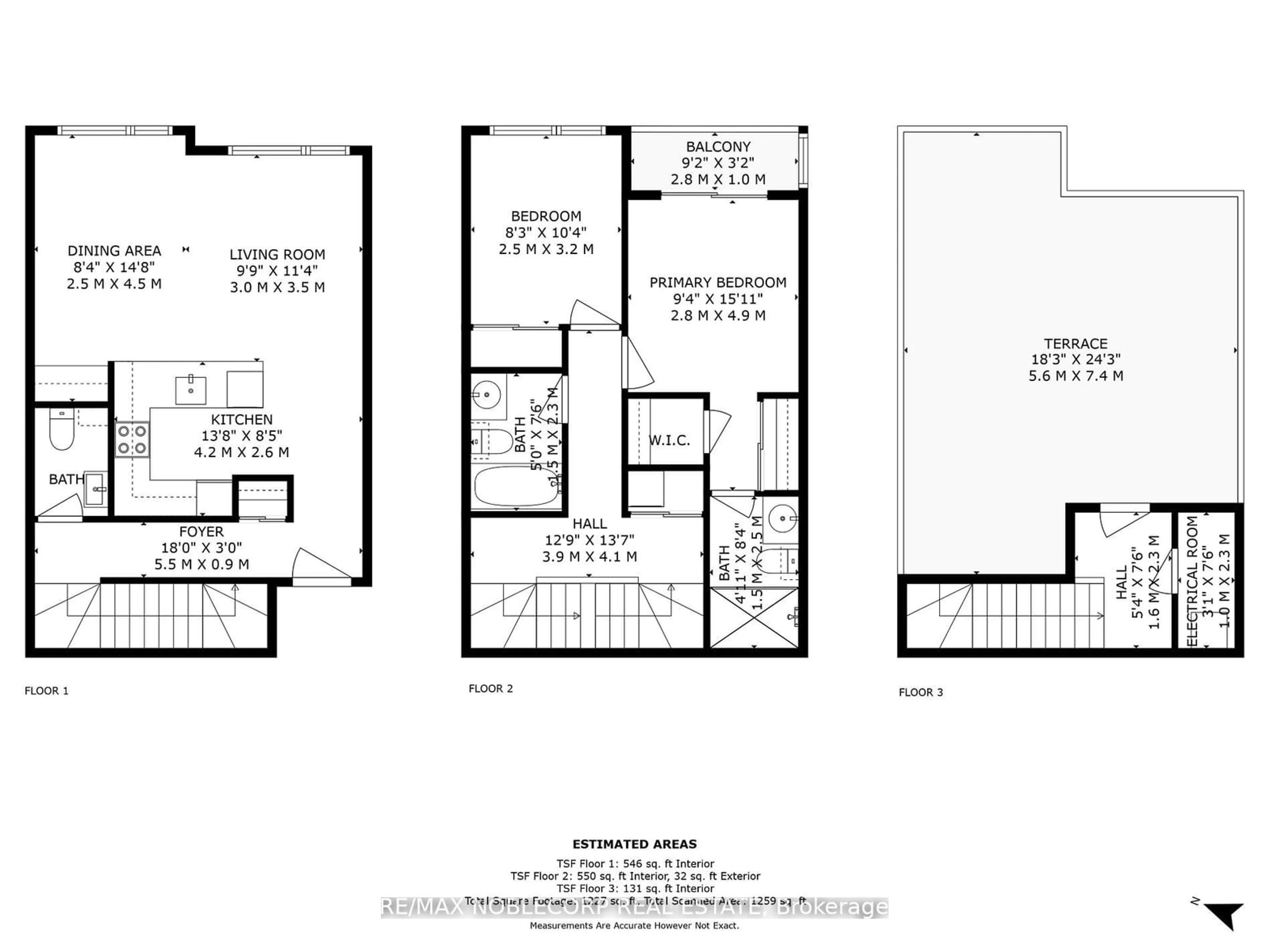 Floor plan for 300 Alex Gardner Circ #56, Aurora Ontario L4G 3G5