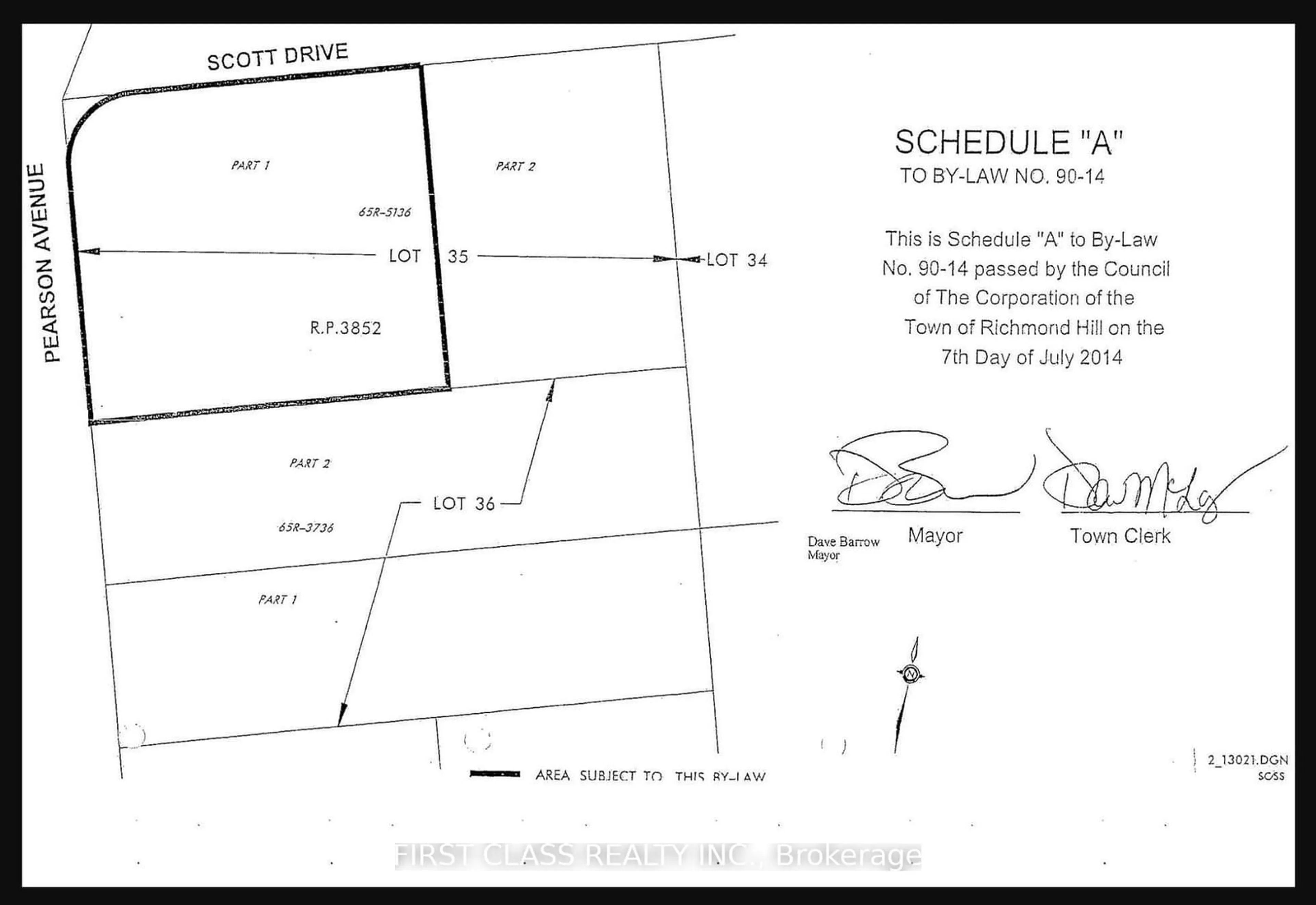 Floor plan for 39 Scott Dr, Richmond Hill Ontario L4C 6V5