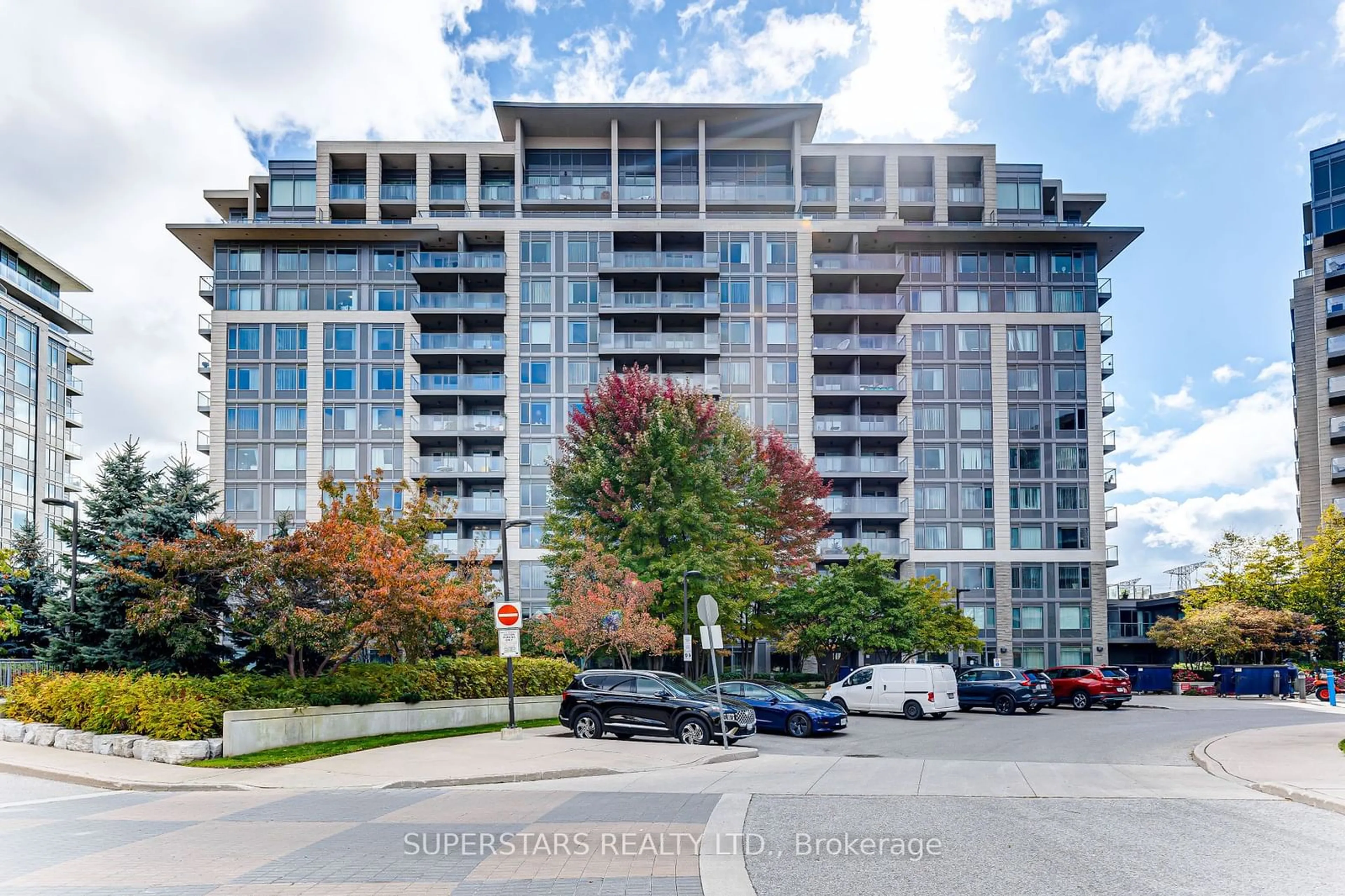 A pic from exterior of the house or condo, the front or back of building for 273 South Park Rd #206, Markham Ontario L3T 0B5