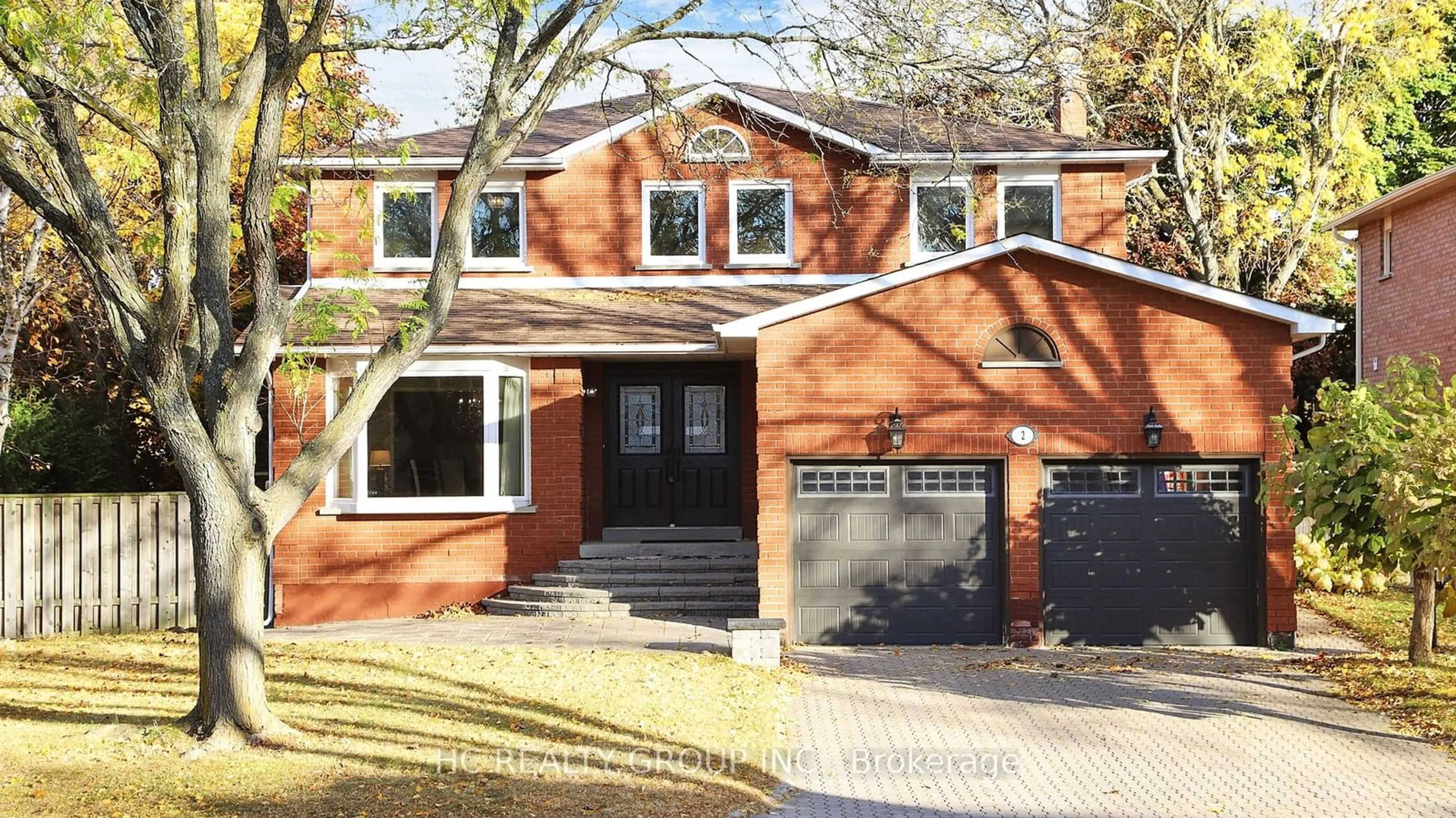 Home with brick exterior material for 2 Carpenter Crt, Markham Ontario L3P 6W2