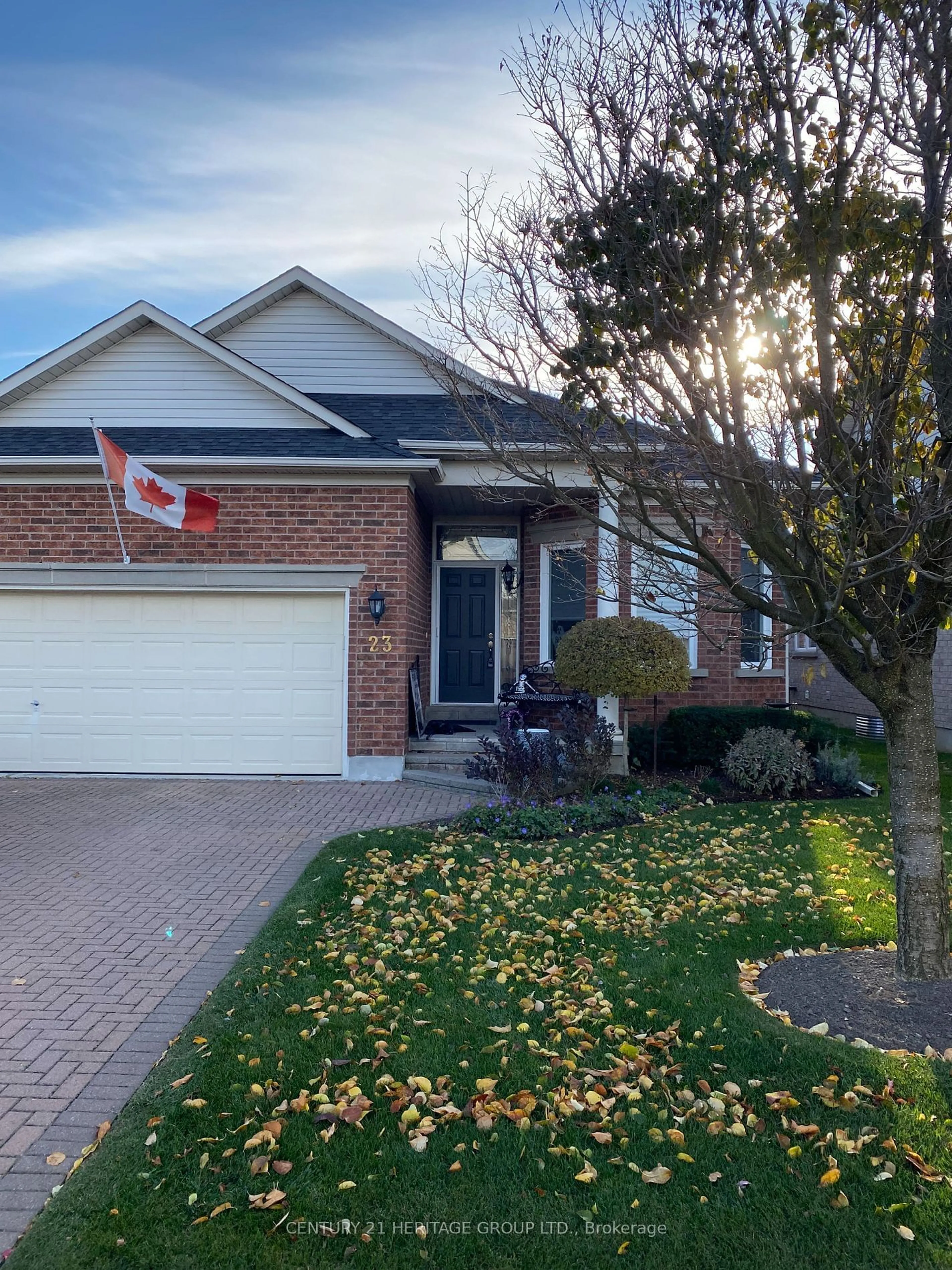 Home with brick exterior material for 23 Long Stan #92, Whitchurch-Stouffville Ontario L4A 1P5