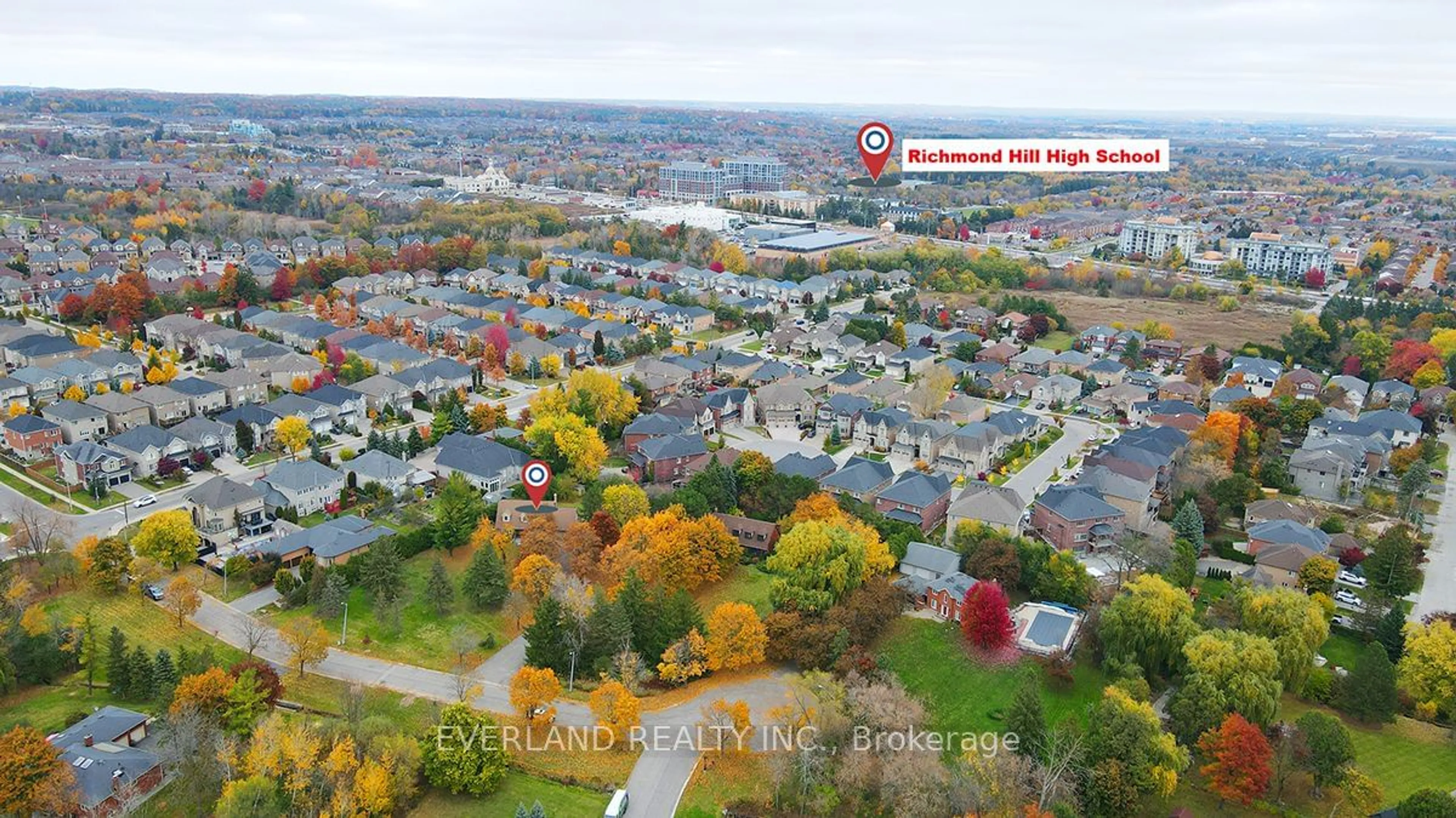 A pic from exterior of the house or condo, the street view for 99 Burndean Crt, Richmond Hill Ontario L4C 9W5