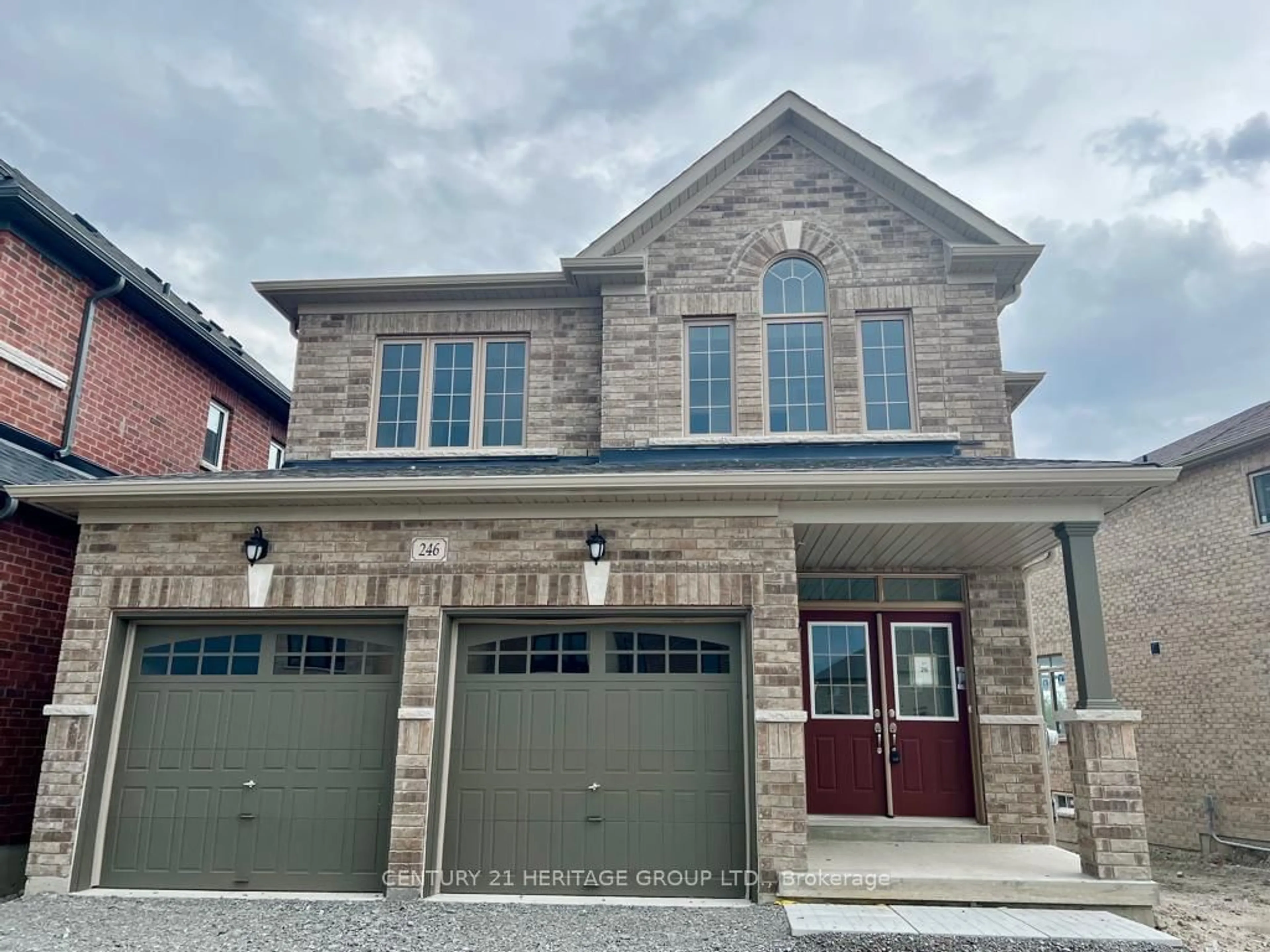 Home with brick exterior material for 246 Ferragine Cres, Bradford West Gwillimbury Ontario L3Z 2A6