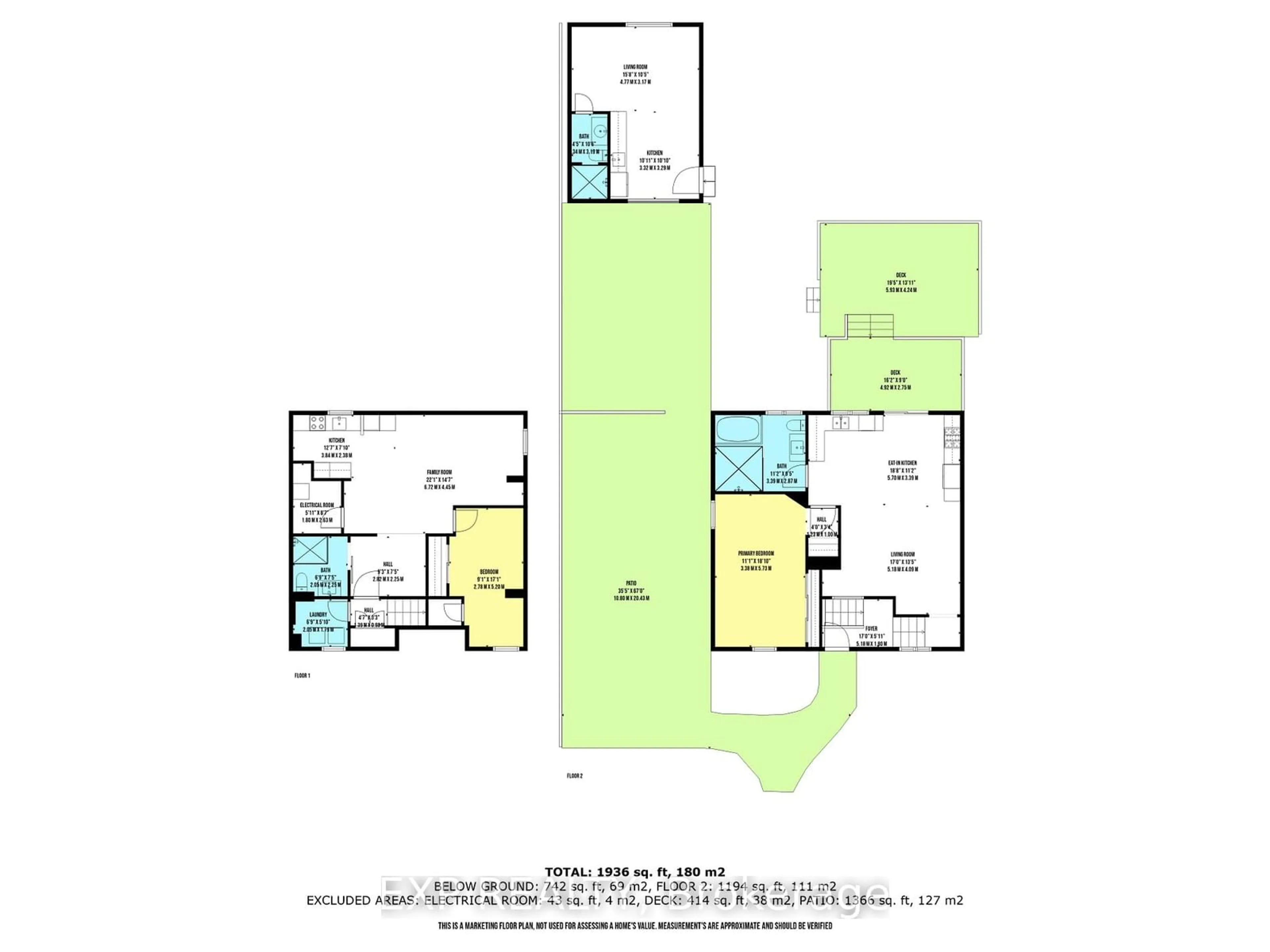 Floor plan for 330 Irene Dr, Georgina Ontario L4P 3B1