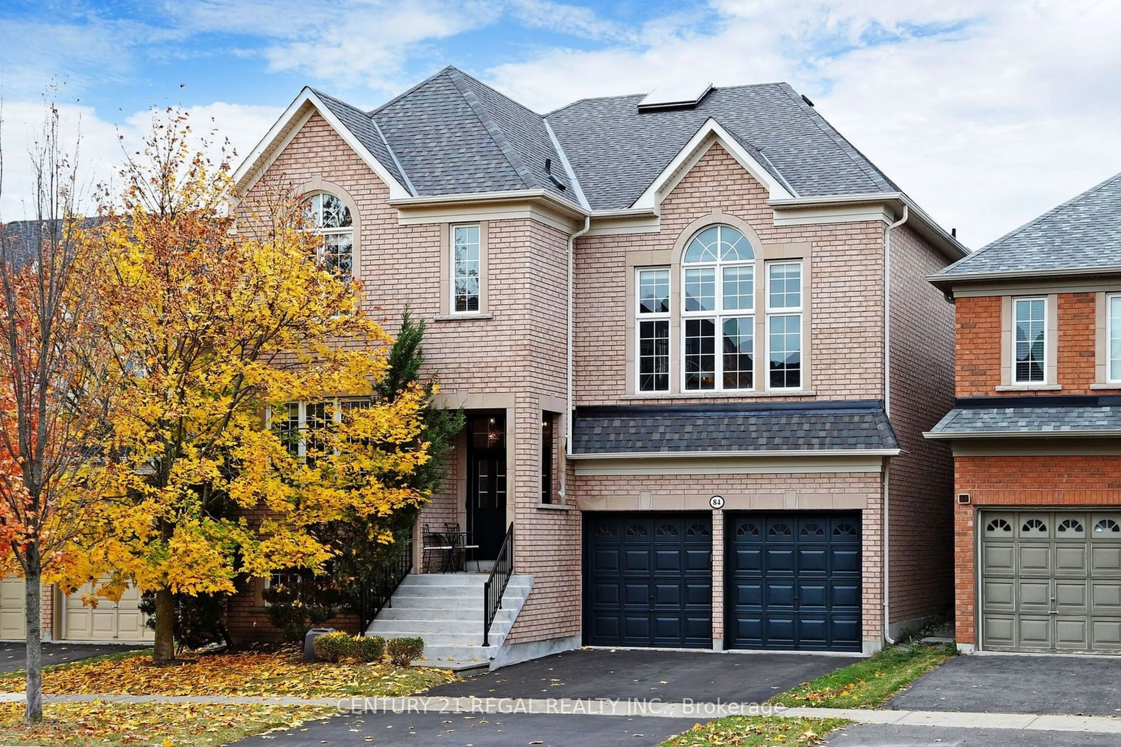 Home with brick exterior material for 84 Alpaca Dr, Richmond Hill Ontario L4E 0R1