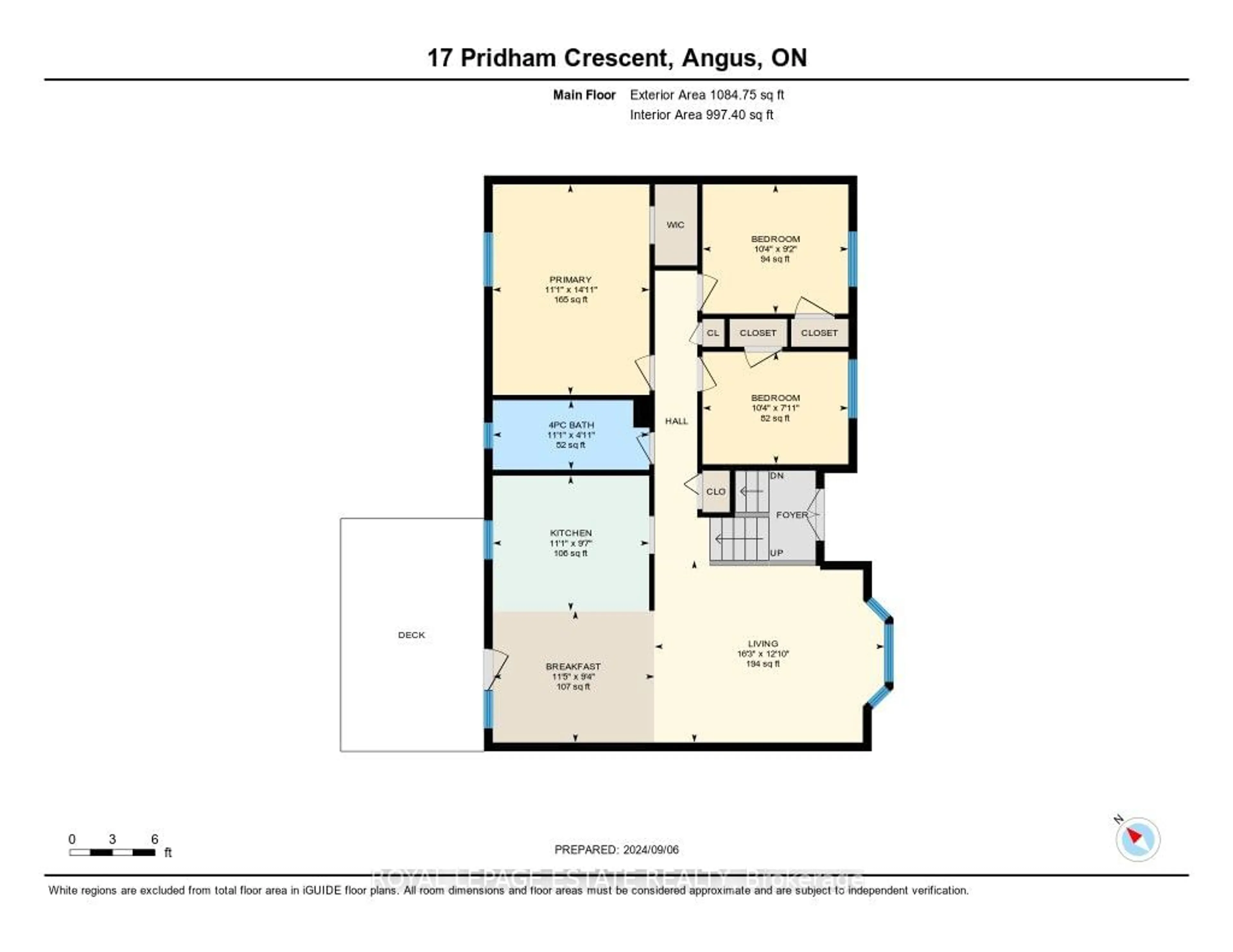 Floor plan for 17 Pridham Cres, Essa Ontario L3W 0G5