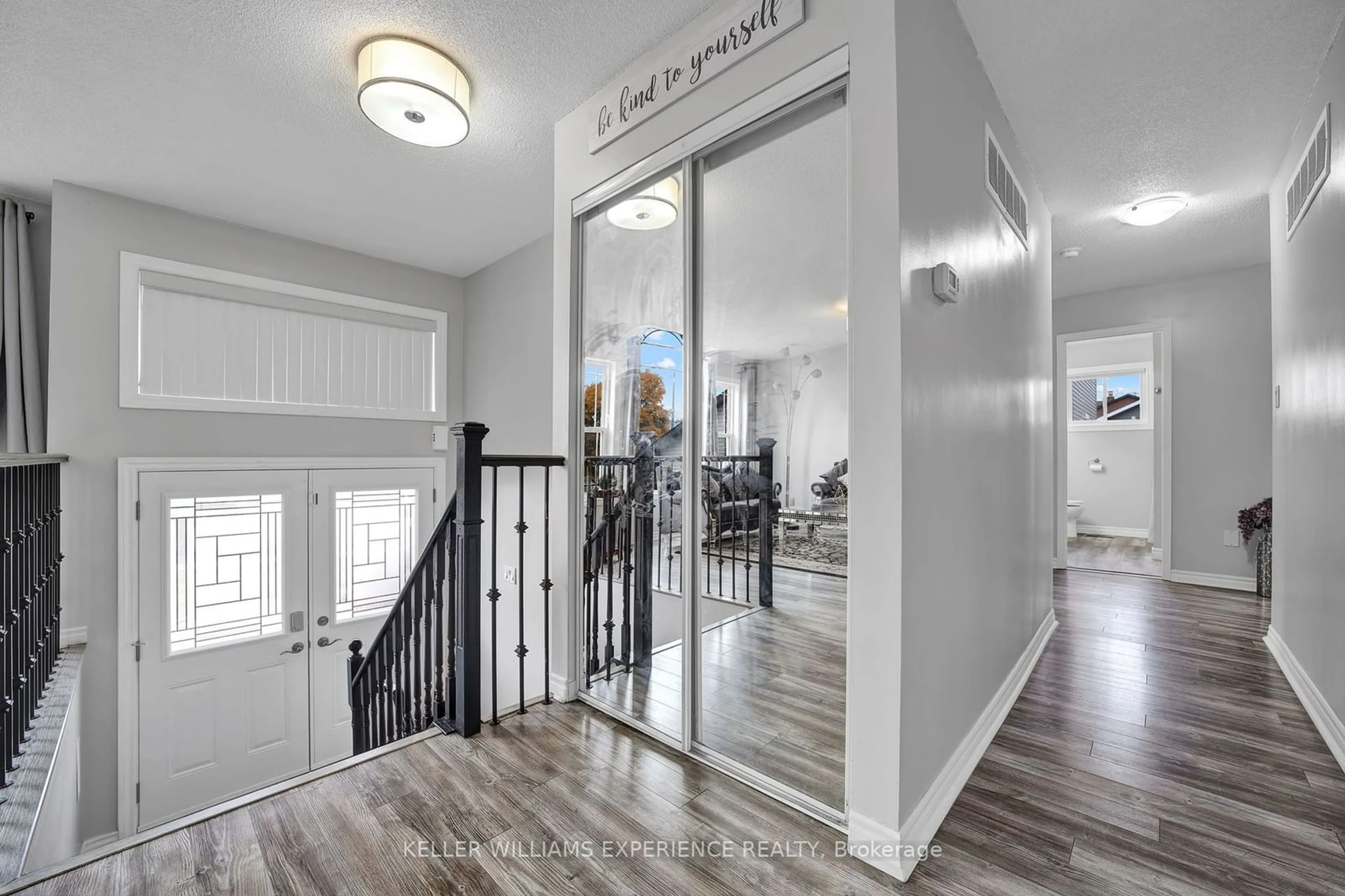 Indoor entryway, wood floors for 4 Berkar St, Essa Ontario L3W 0K1