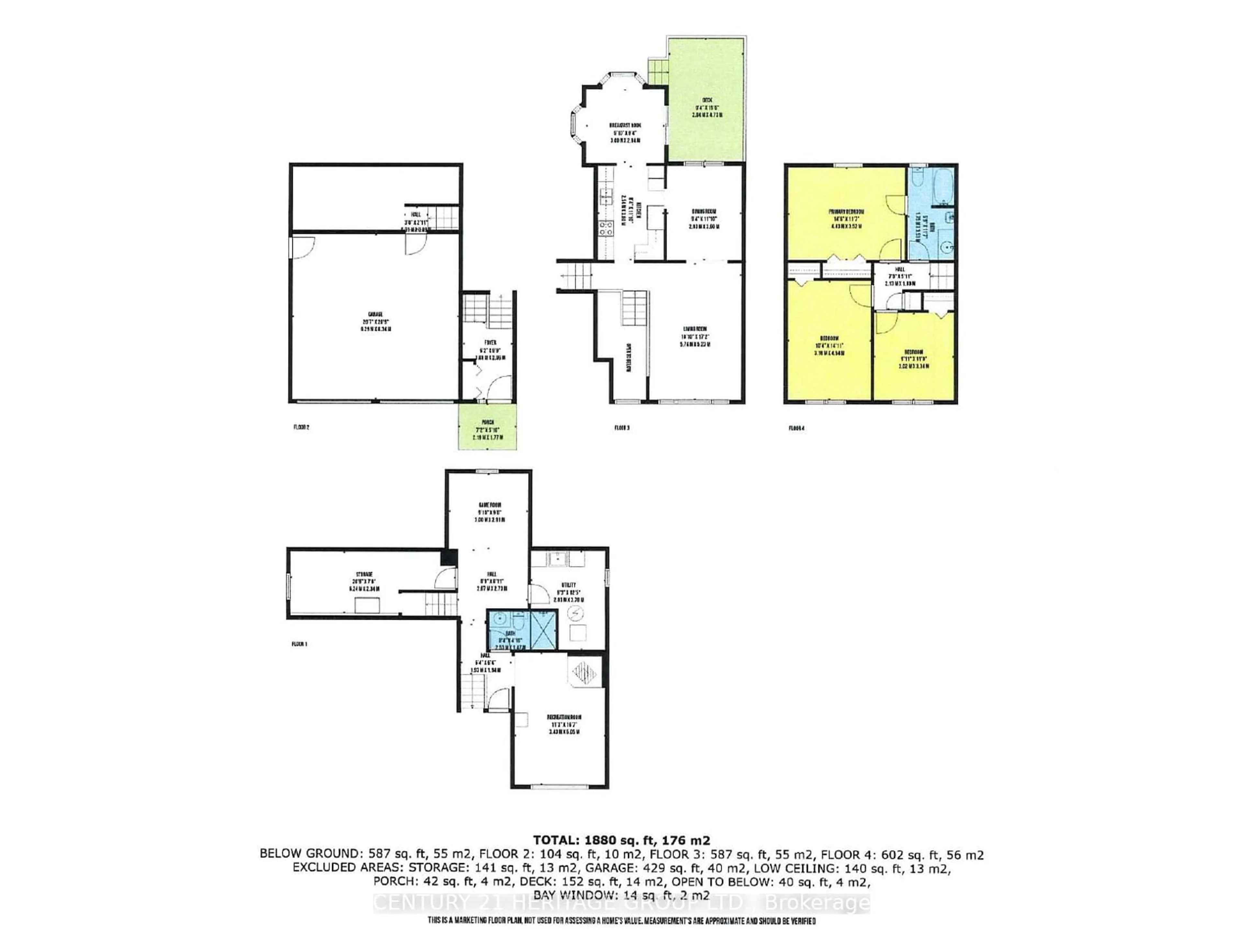 Floor plan for 8 Wood Cres, Bradford West Gwillimbury Ontario L3Z 2G2