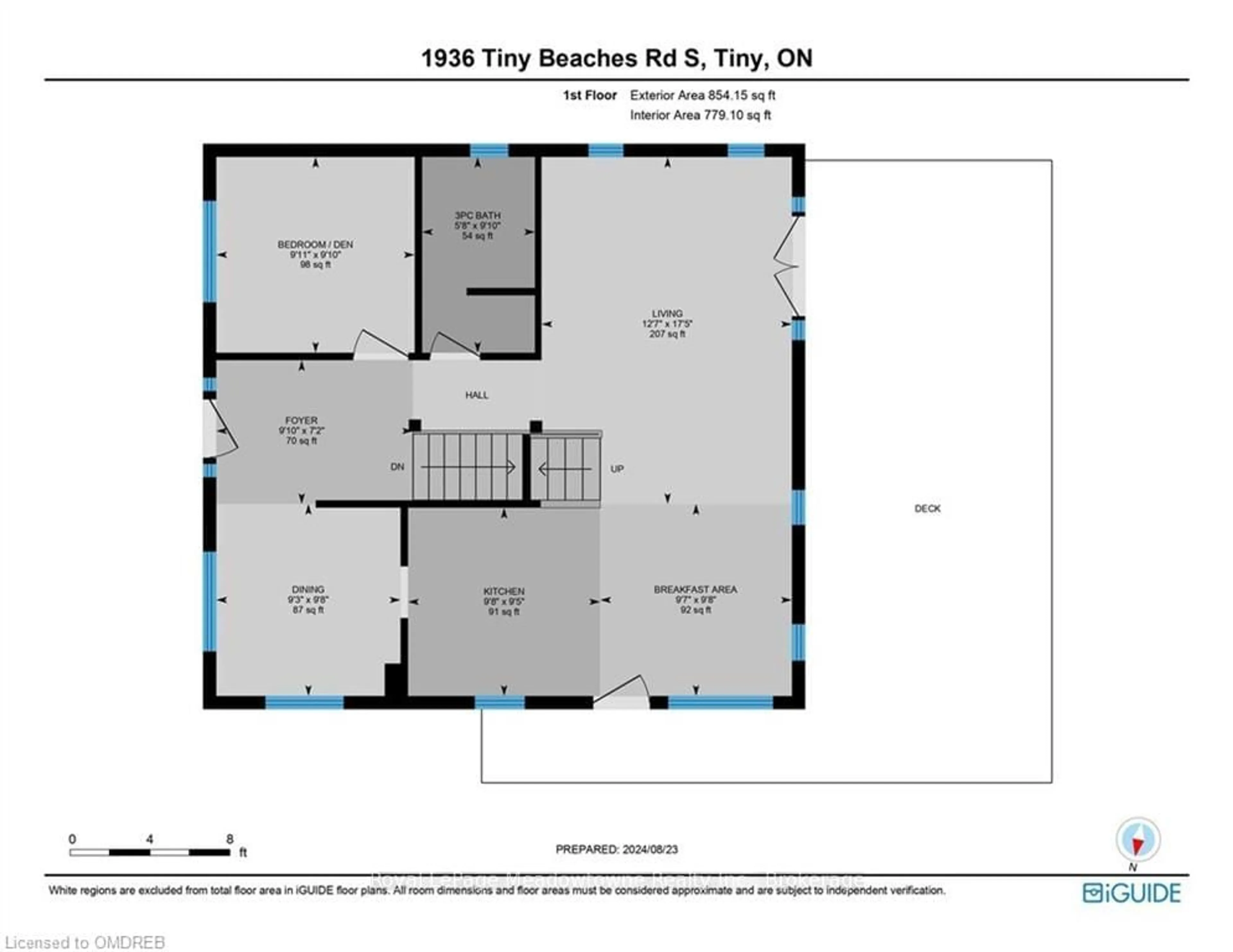 Floor plan for 1936 TINY BEACHES Rd, Tiny Ontario L0L 1P0