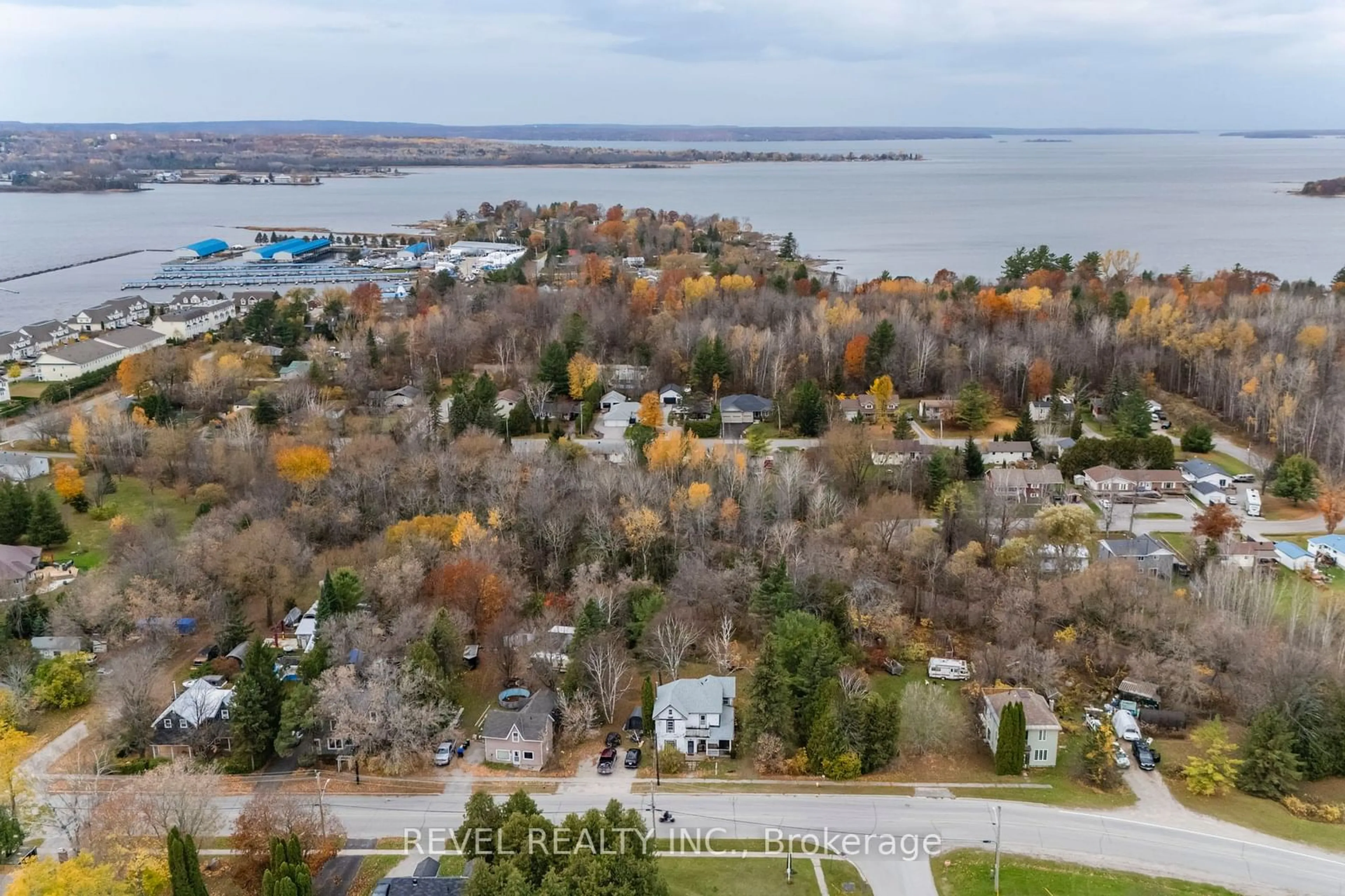 A pic from exterior of the house or condo, the view of lake or river for 38 Richard St, Tay Ontario L0K 2A0