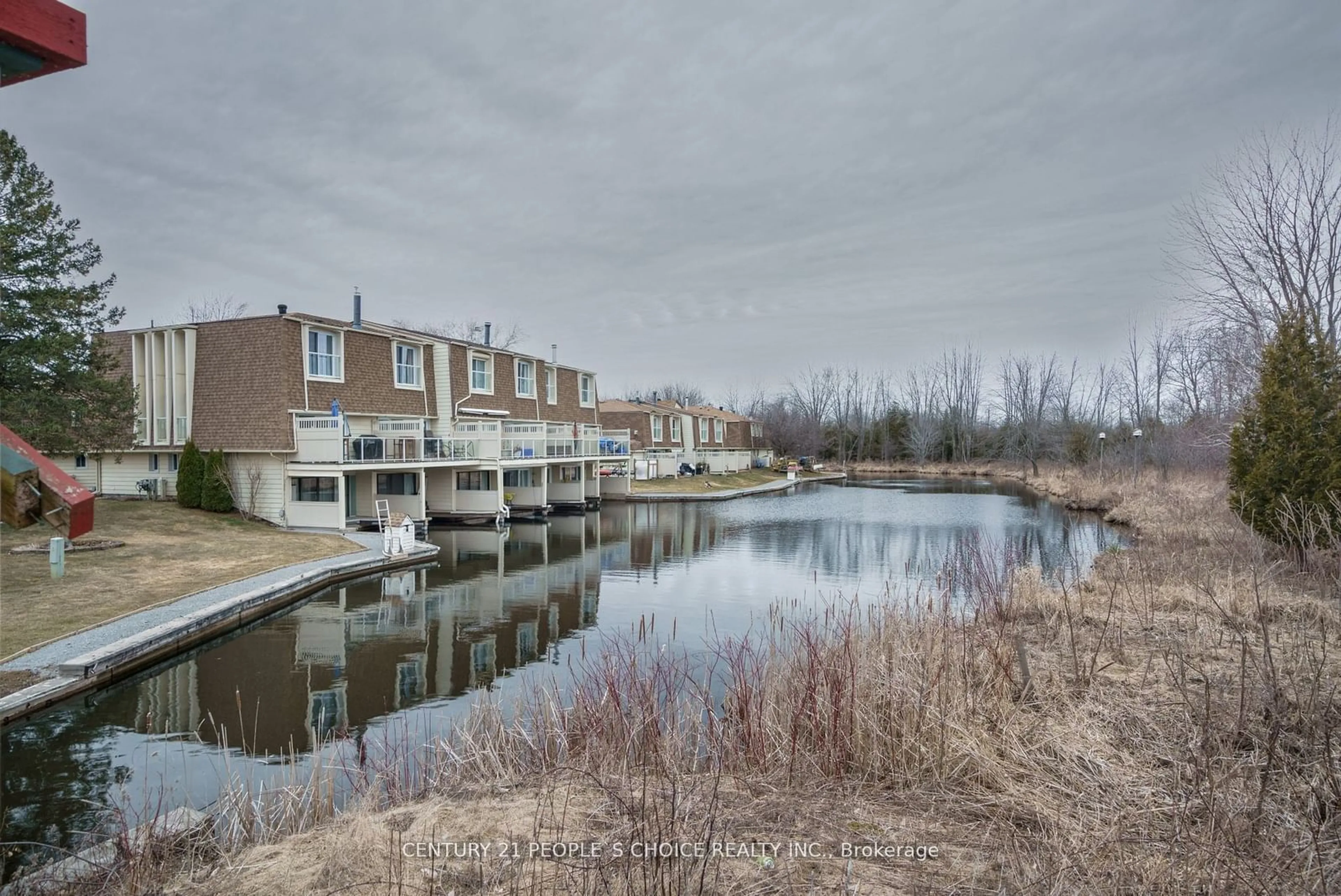 A pic from exterior of the house or condo, the view of lake or river for 4 Paradise Blvd #3, Ramara Ontario L0K 1B0