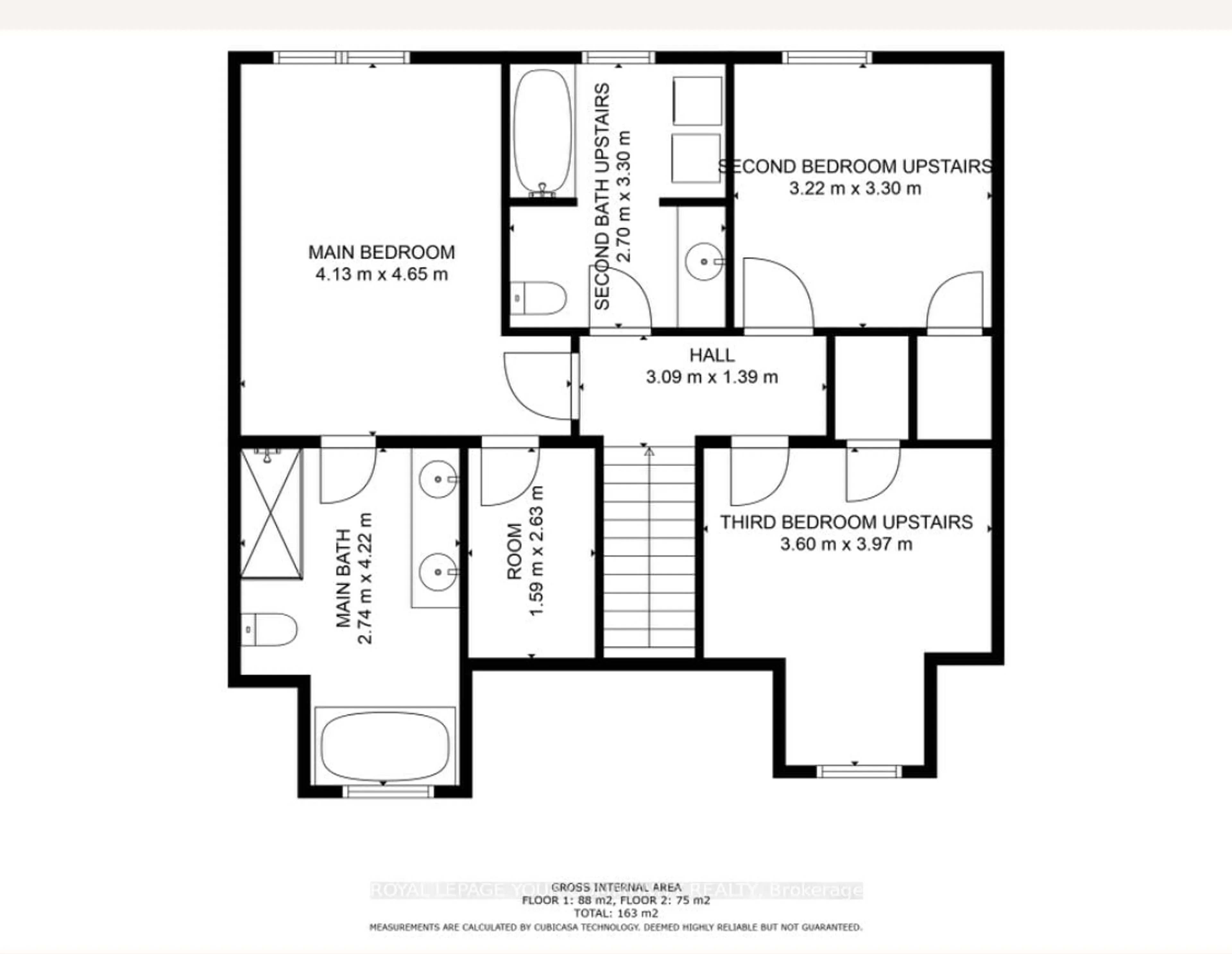 Floor plan for 1728 CHAMPLAIN Rd, Tiny Ontario L9M 0C1