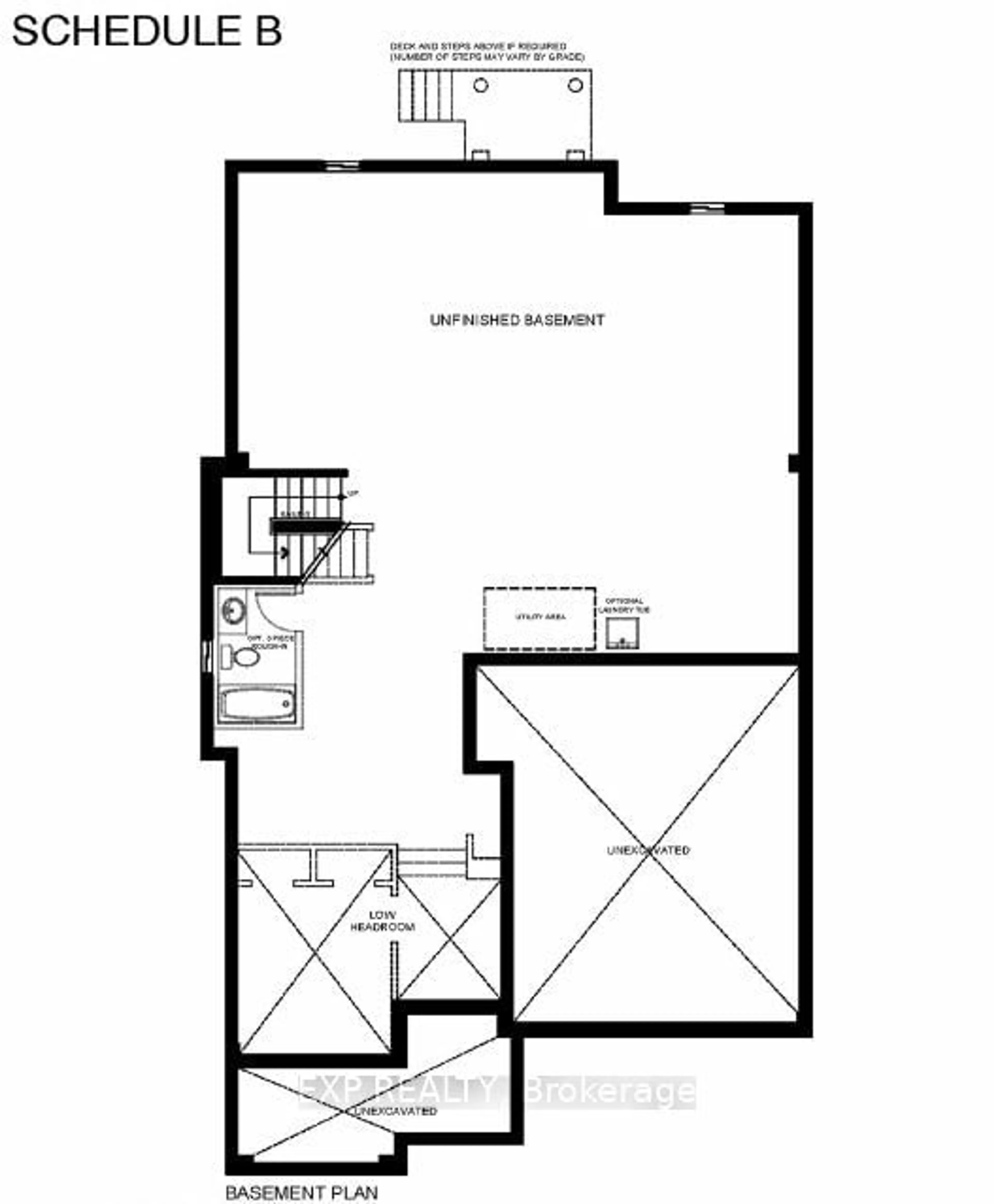 Floor plan for Lot 50 Searidge St, Severn Ontario L3V 8R1