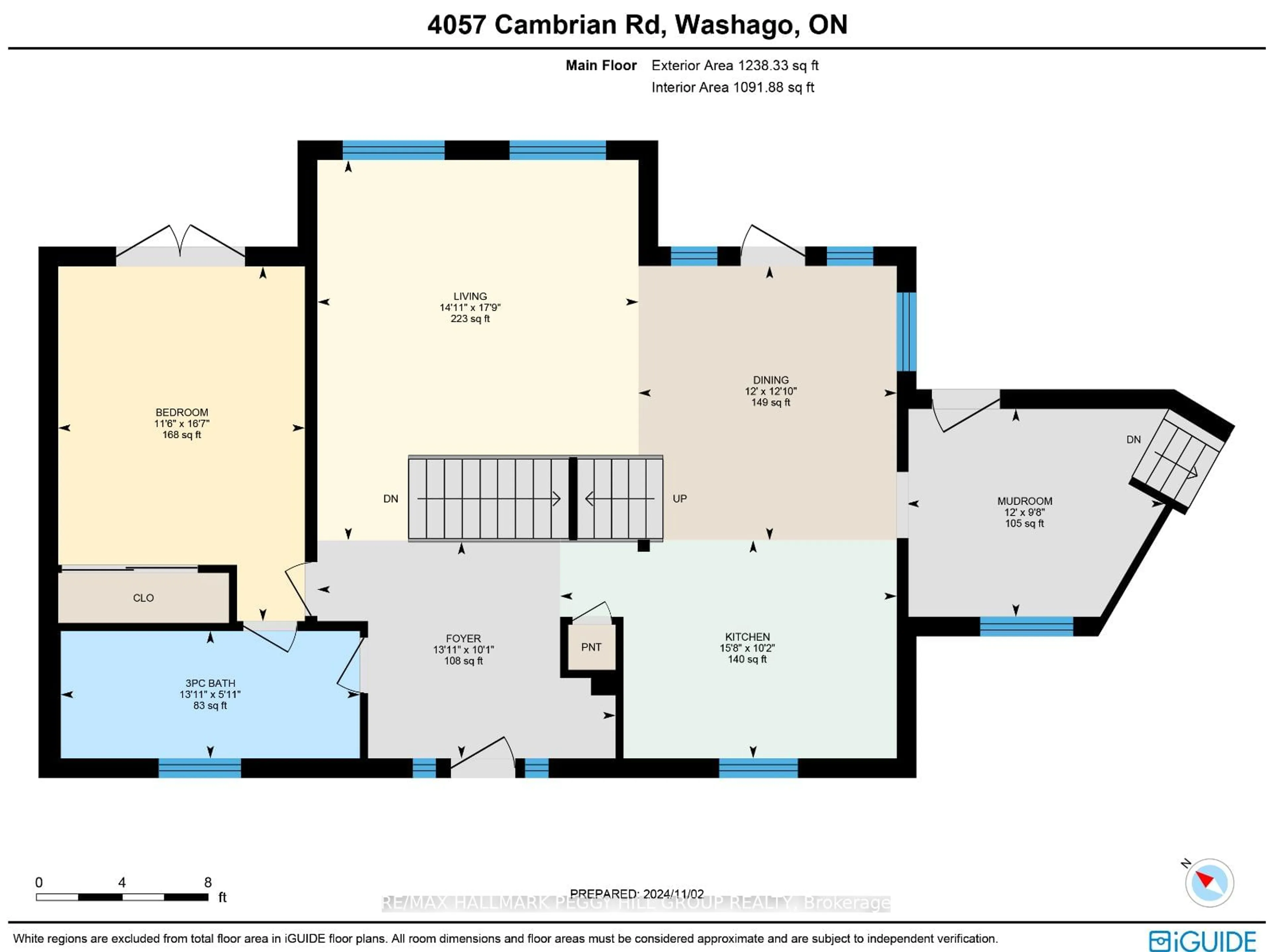 Floor plan for 4057 Cambrian Rd, Severn Ontario L0K 2B0