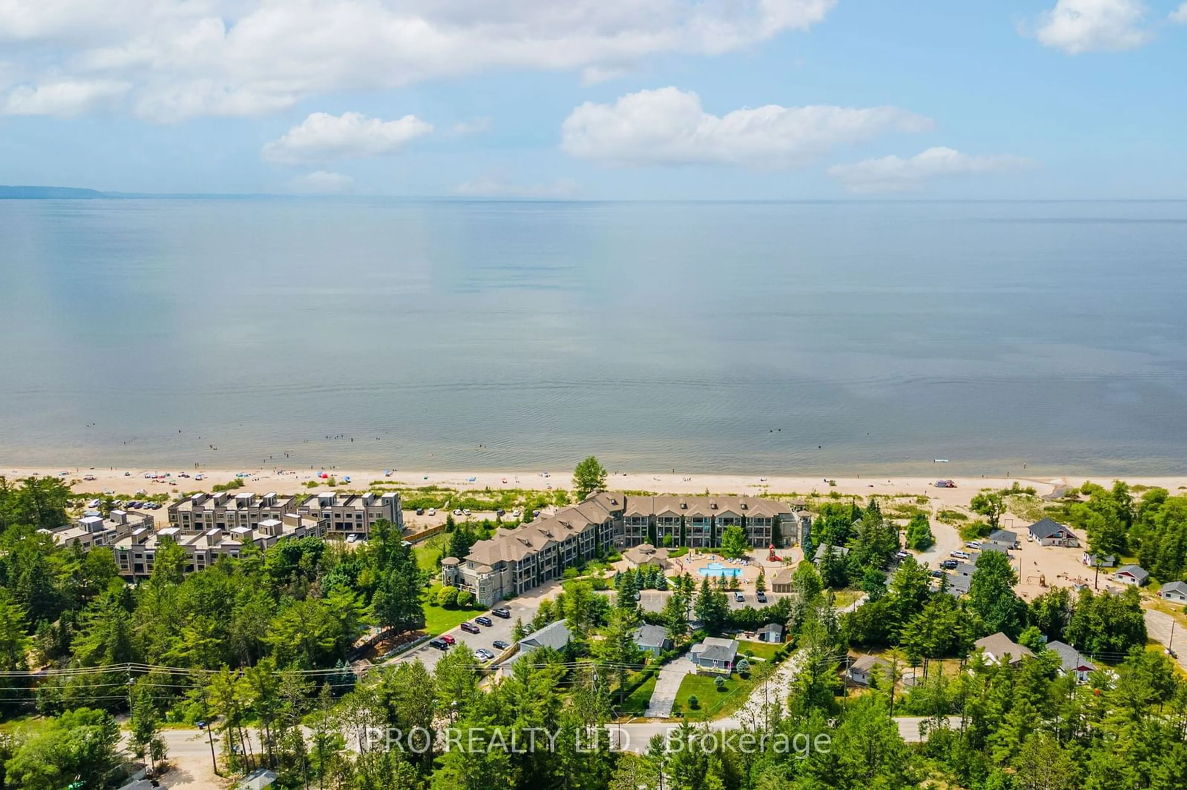 A pic from exterior of the house or condo, the view of lake or river for 764 River Rd #201, Wasaga Beach Ontario L9Z 2M7