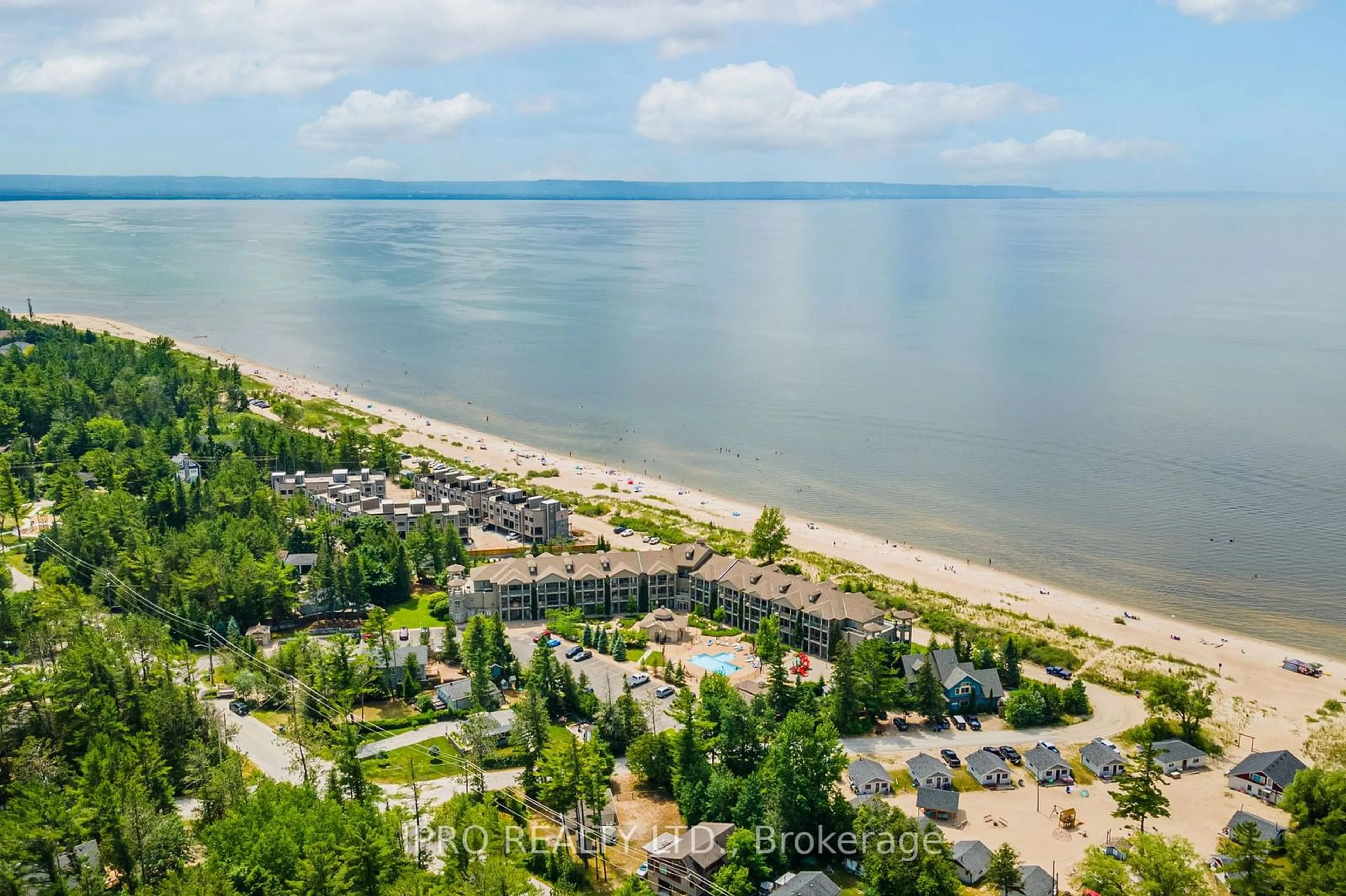 A pic from exterior of the house or condo, the view of lake or river for 764 River Rd #201, Wasaga Beach Ontario L9Z 2M7