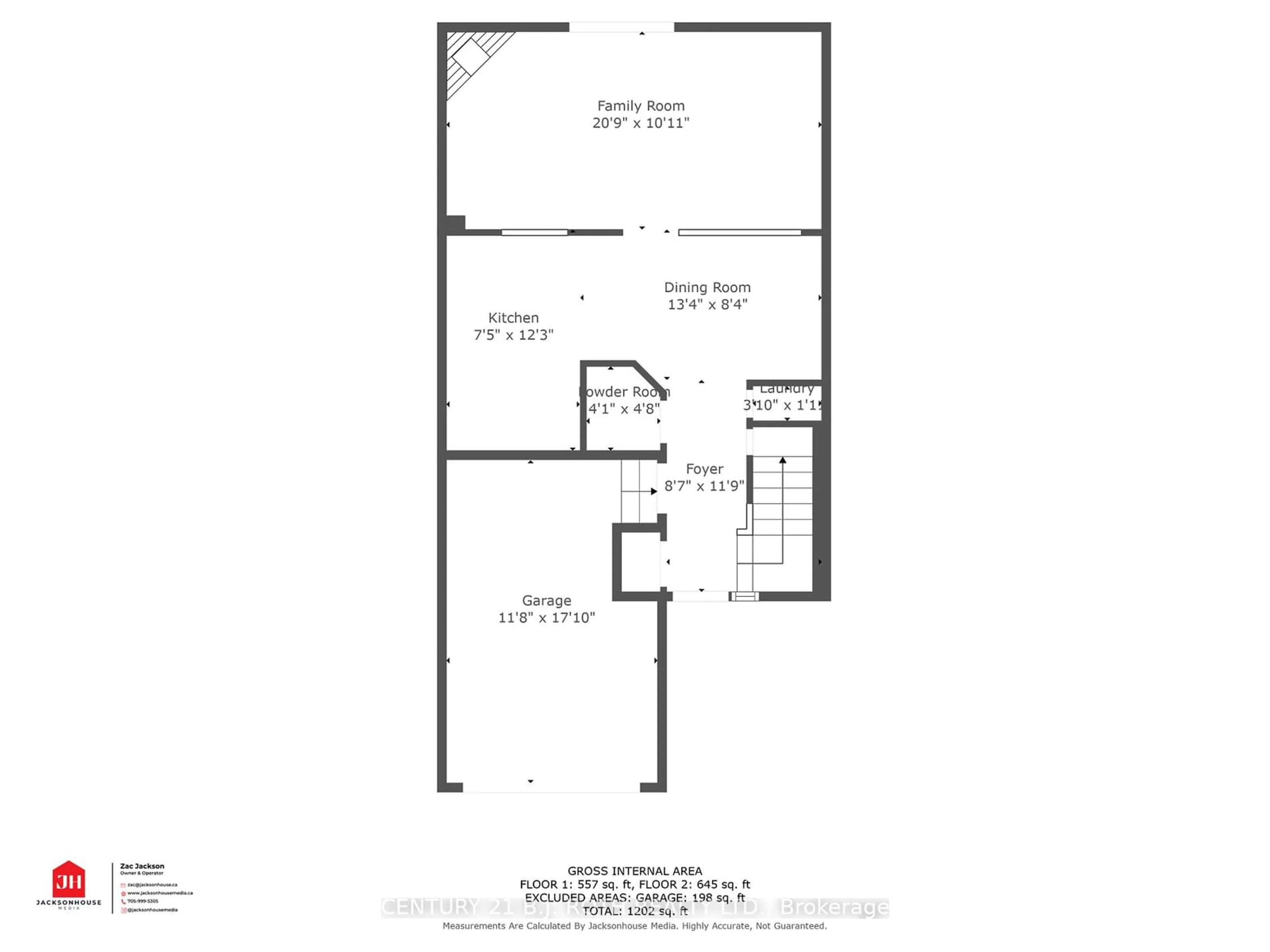 Floor plan for 304 THOMAS St #4, Clearview Ontario L0M 1S0