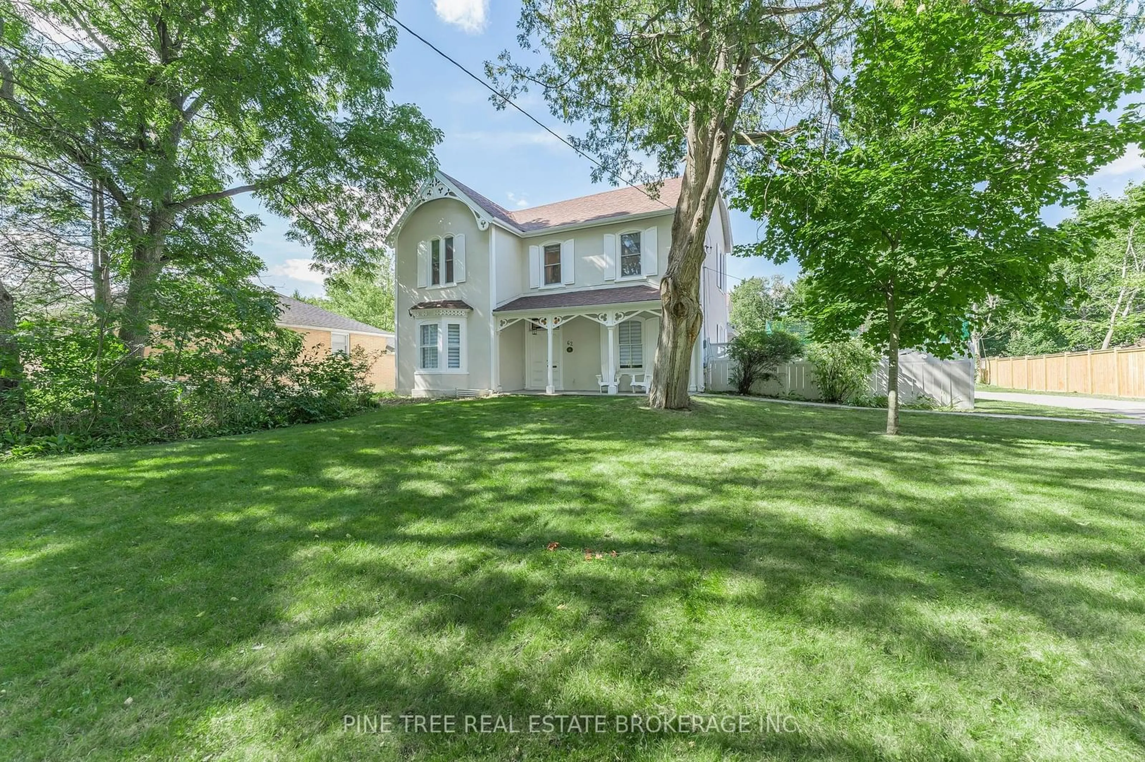 Frontside or backside of a home, the street view for 62 Shirley Ave, Barrie Ontario L4N 1N1