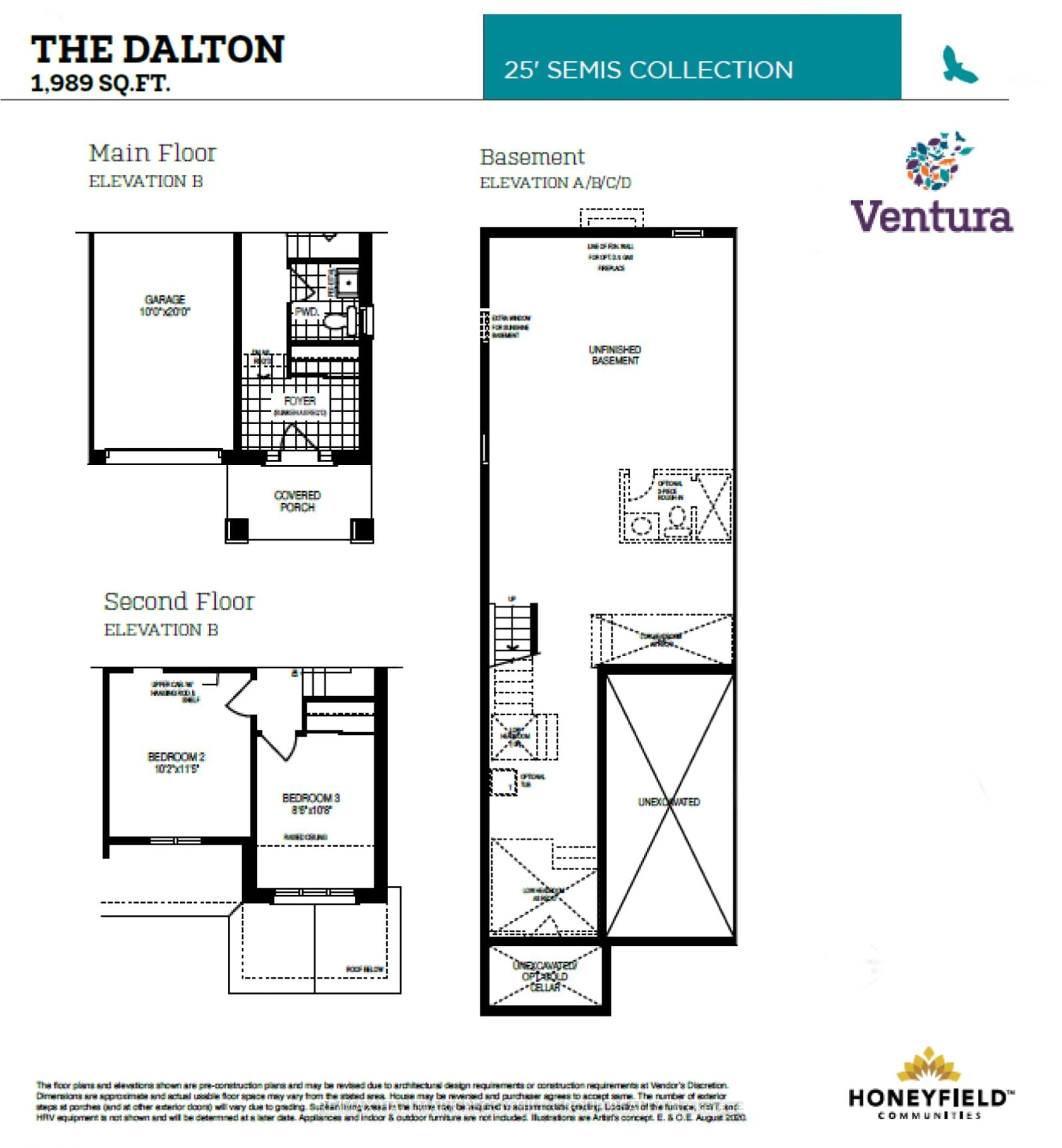 Floor plan for 11 Amsterdam Dr, Barrie Ontario L9J 0Z4