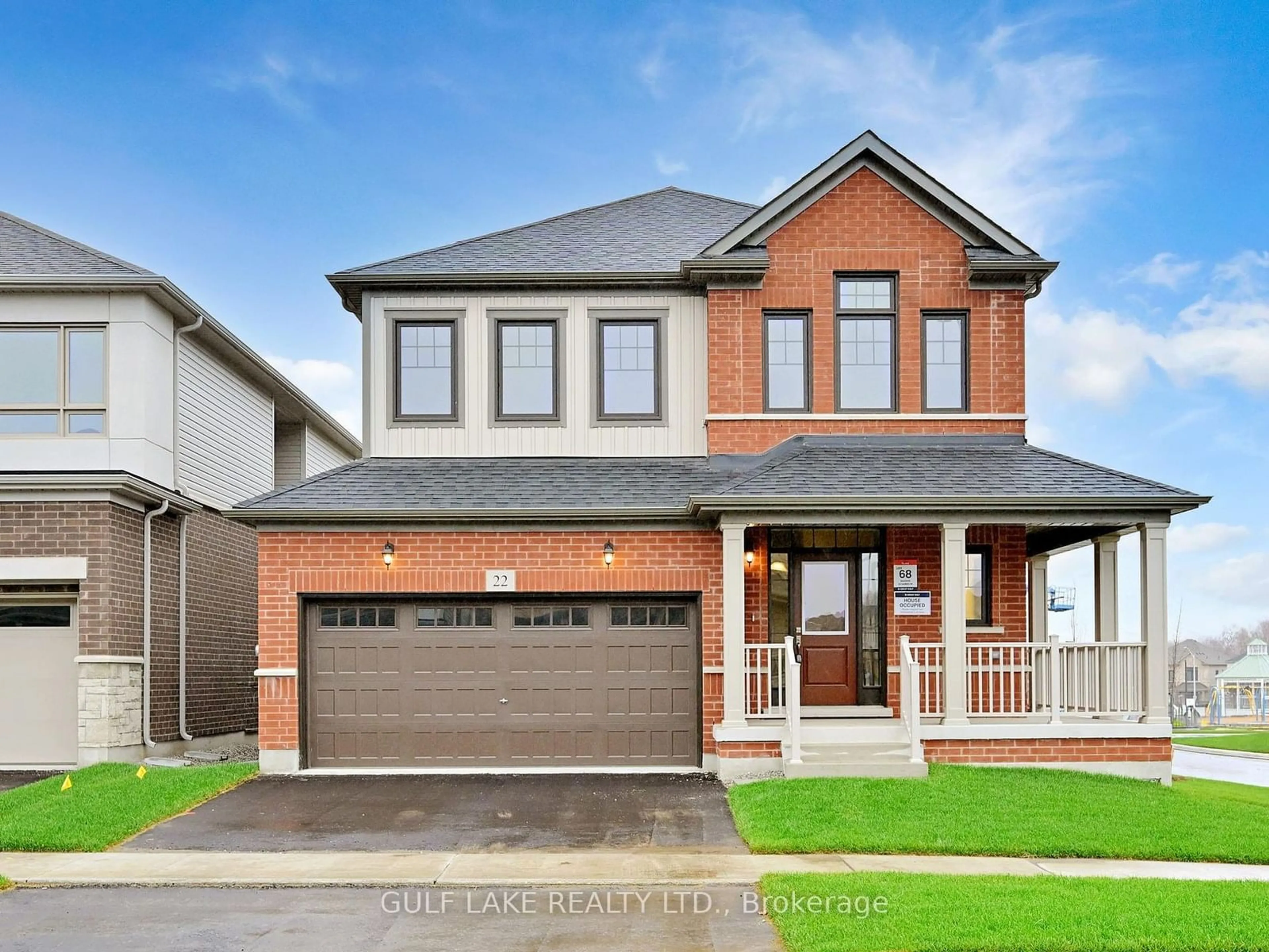 Home with brick exterior material for 22 Gemini Dr, Barrie Ontario L9J 0C1