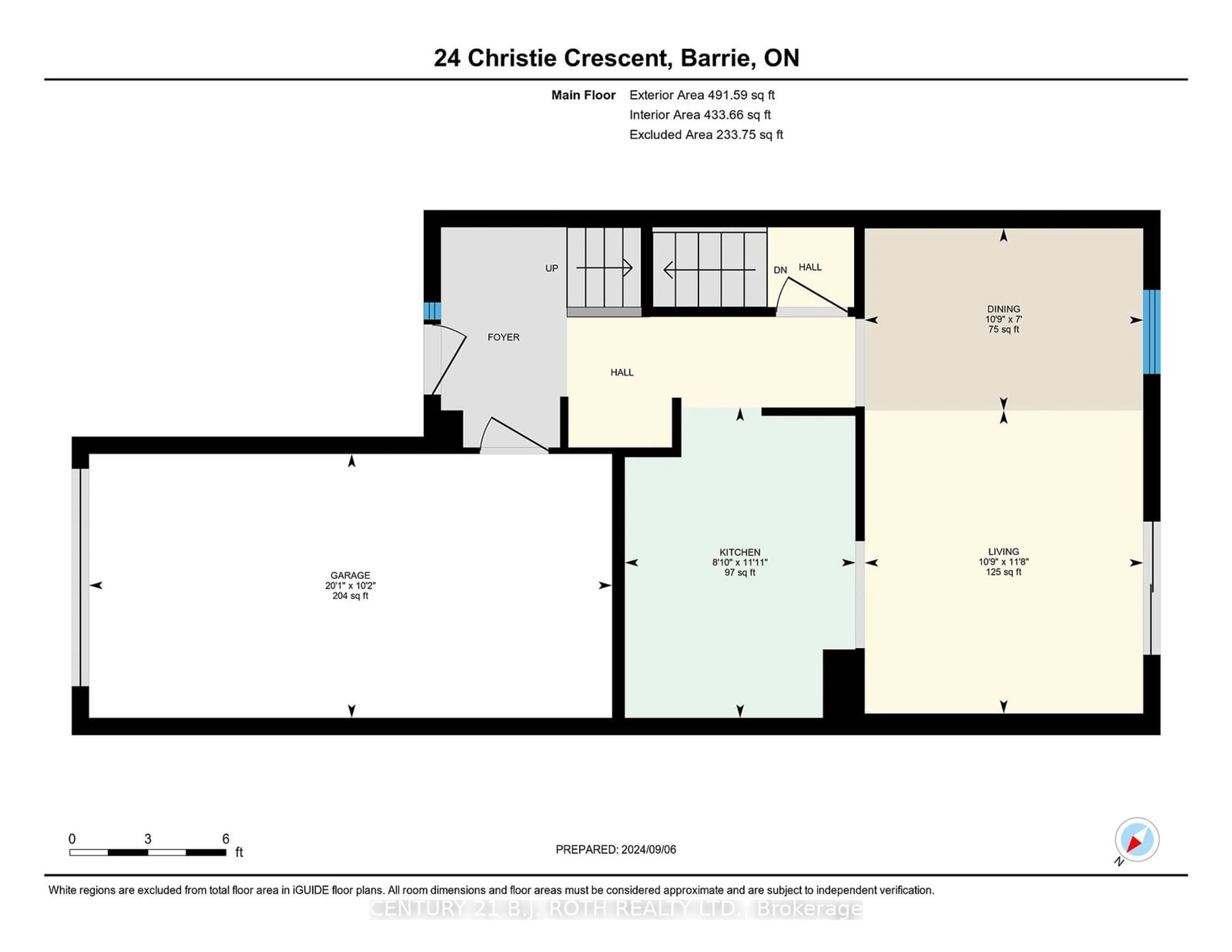 Floor plan for 24 CHRISTIE Cres, Barrie Ontario L4N 4W8