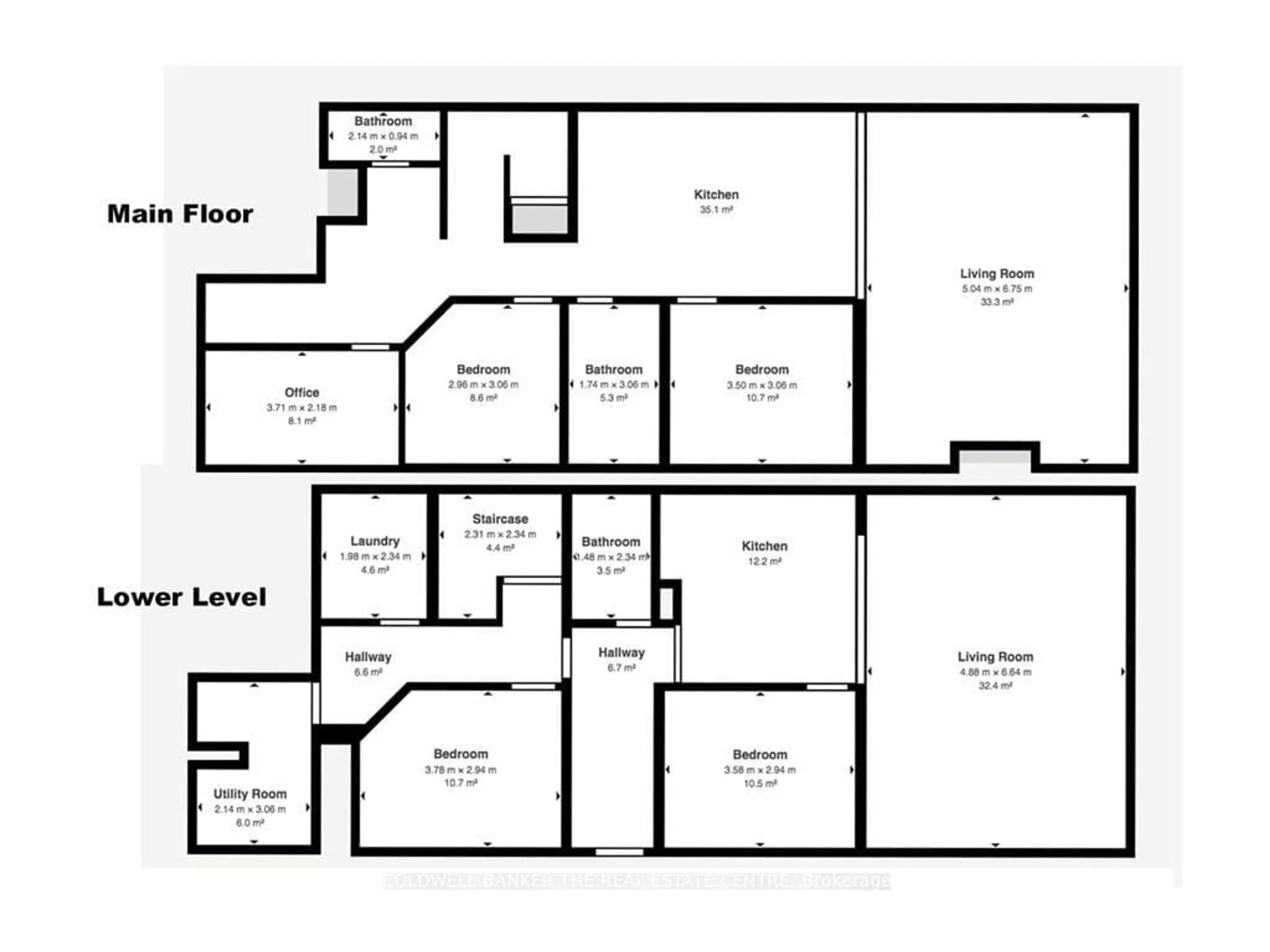 Floor plan for 23 Gray St #A, Severn Ontario L0K 1E0