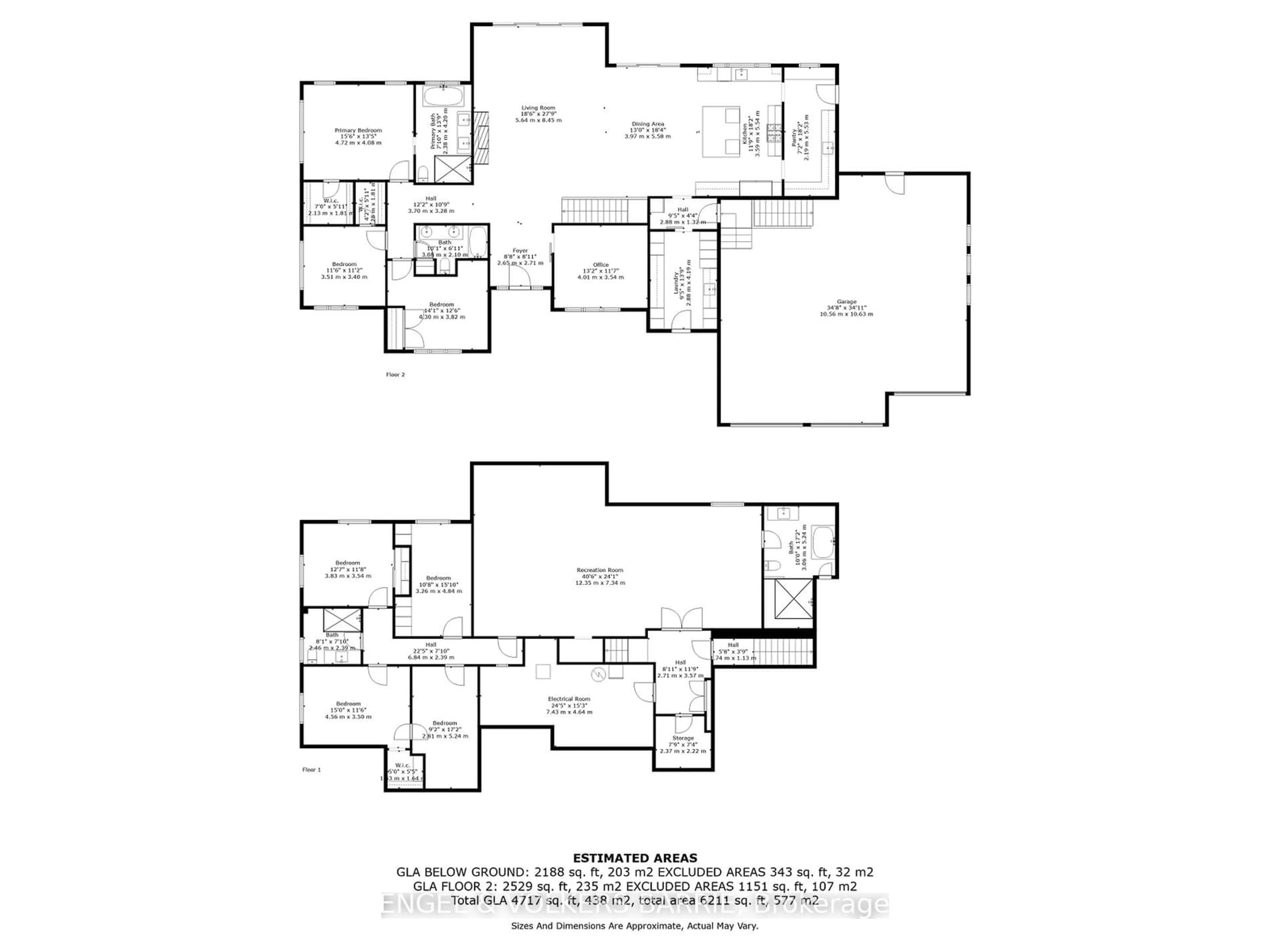 Floor plan for 19 WALTER JAMES Pkwy, Springwater Ontario L9X 2A6