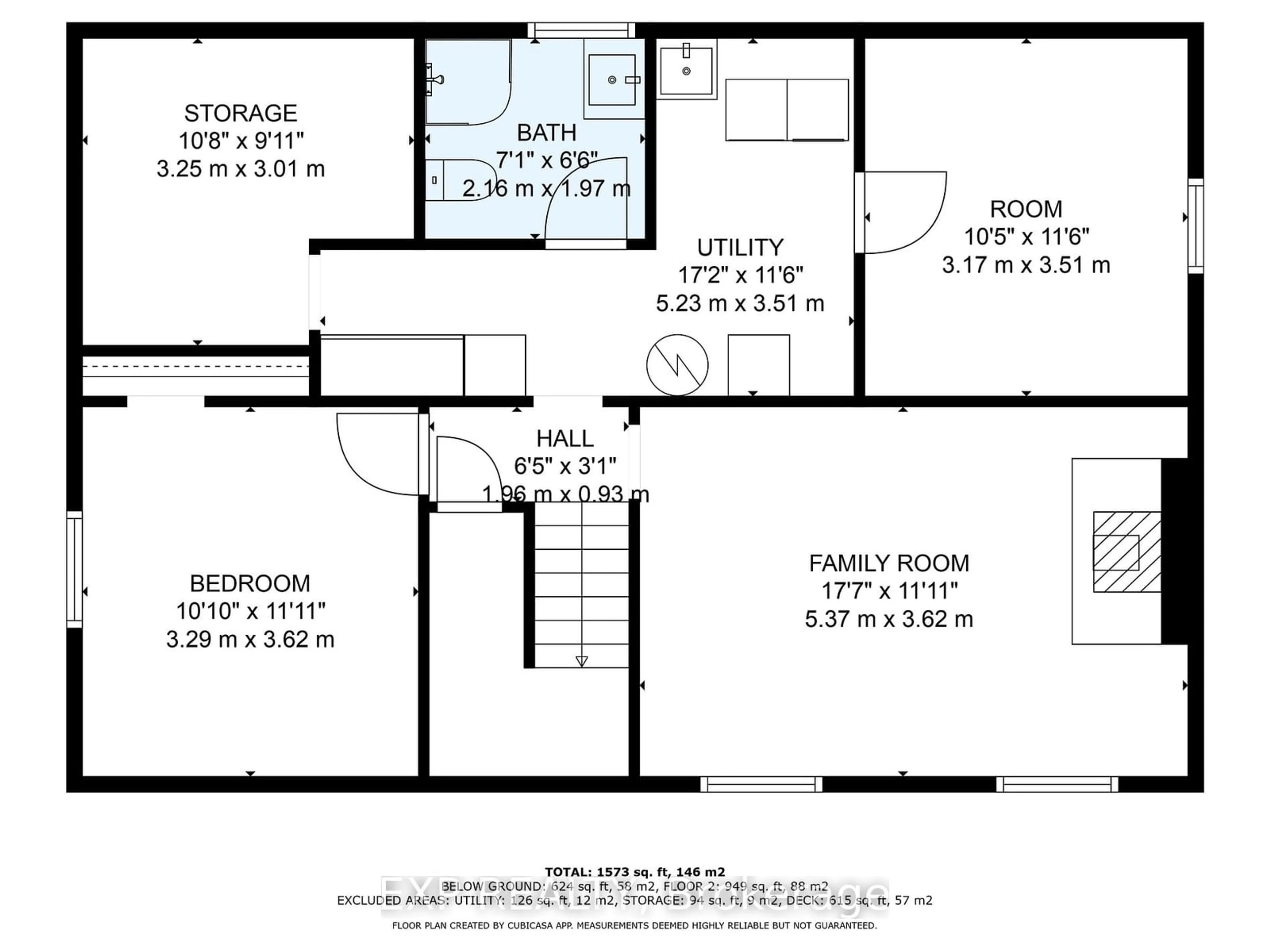 Floor plan for 38 Centennial Ave, Springwater Ontario L0L 1P0