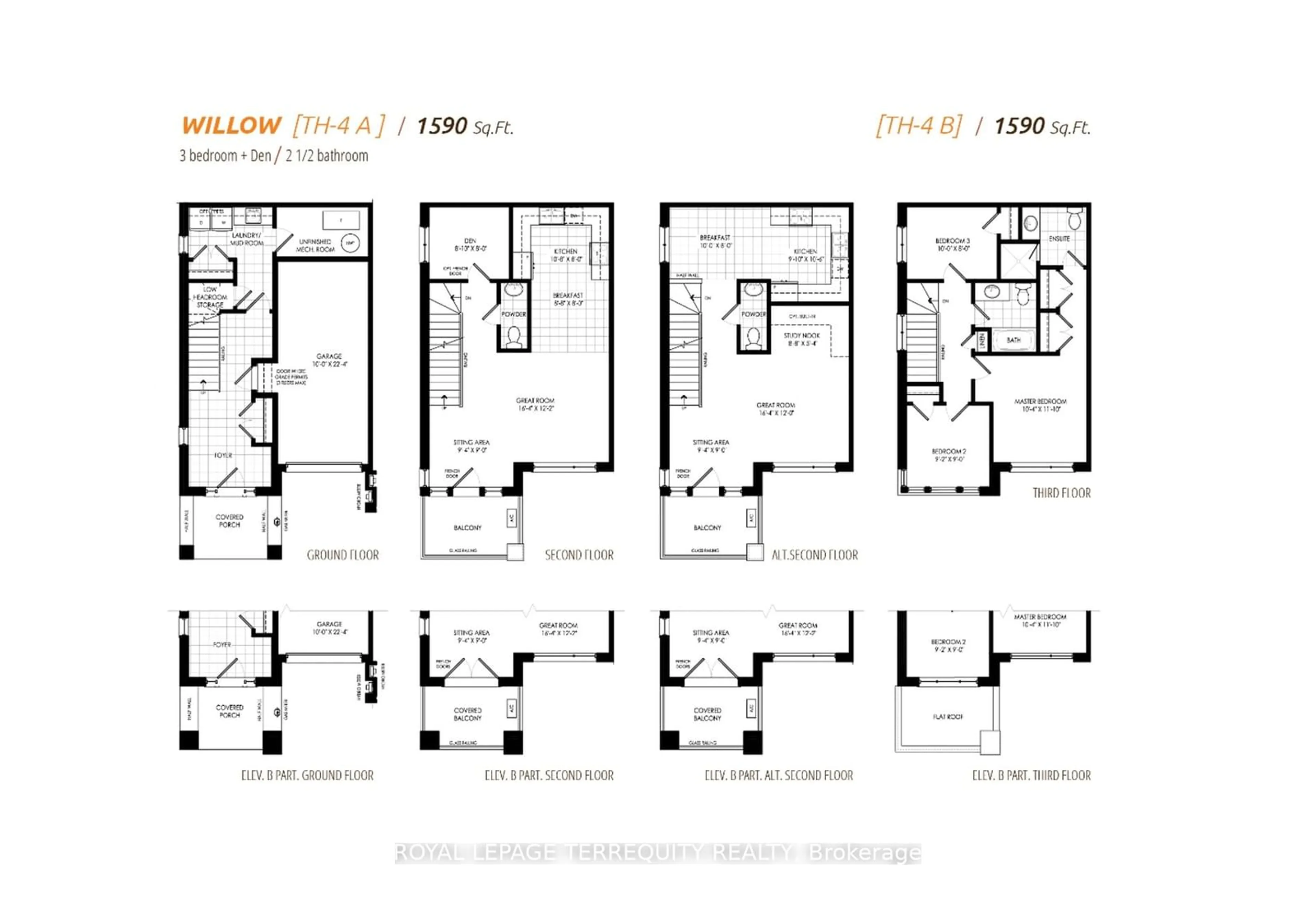 Floor plan for 18 Spry Lane, Barrie Ontario L9J 0N6