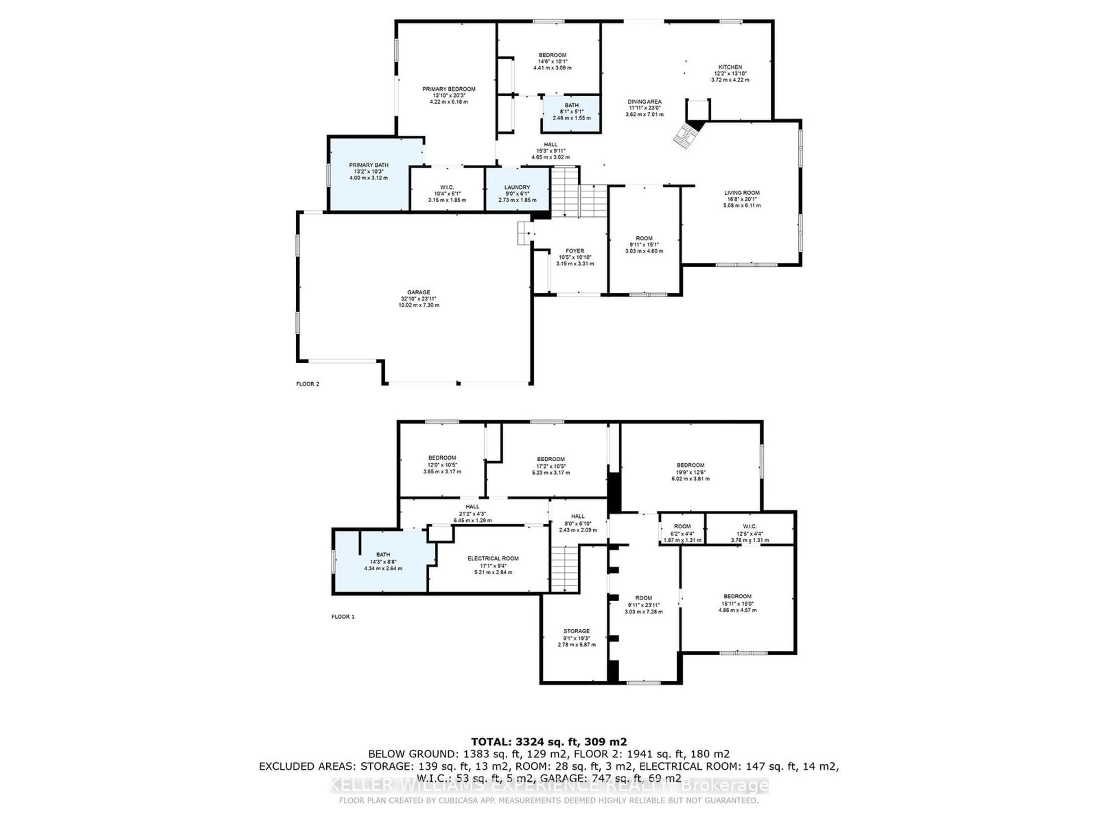 Floor plan for 54 Asselin Dr, Tiny Ontario L0L 2J0