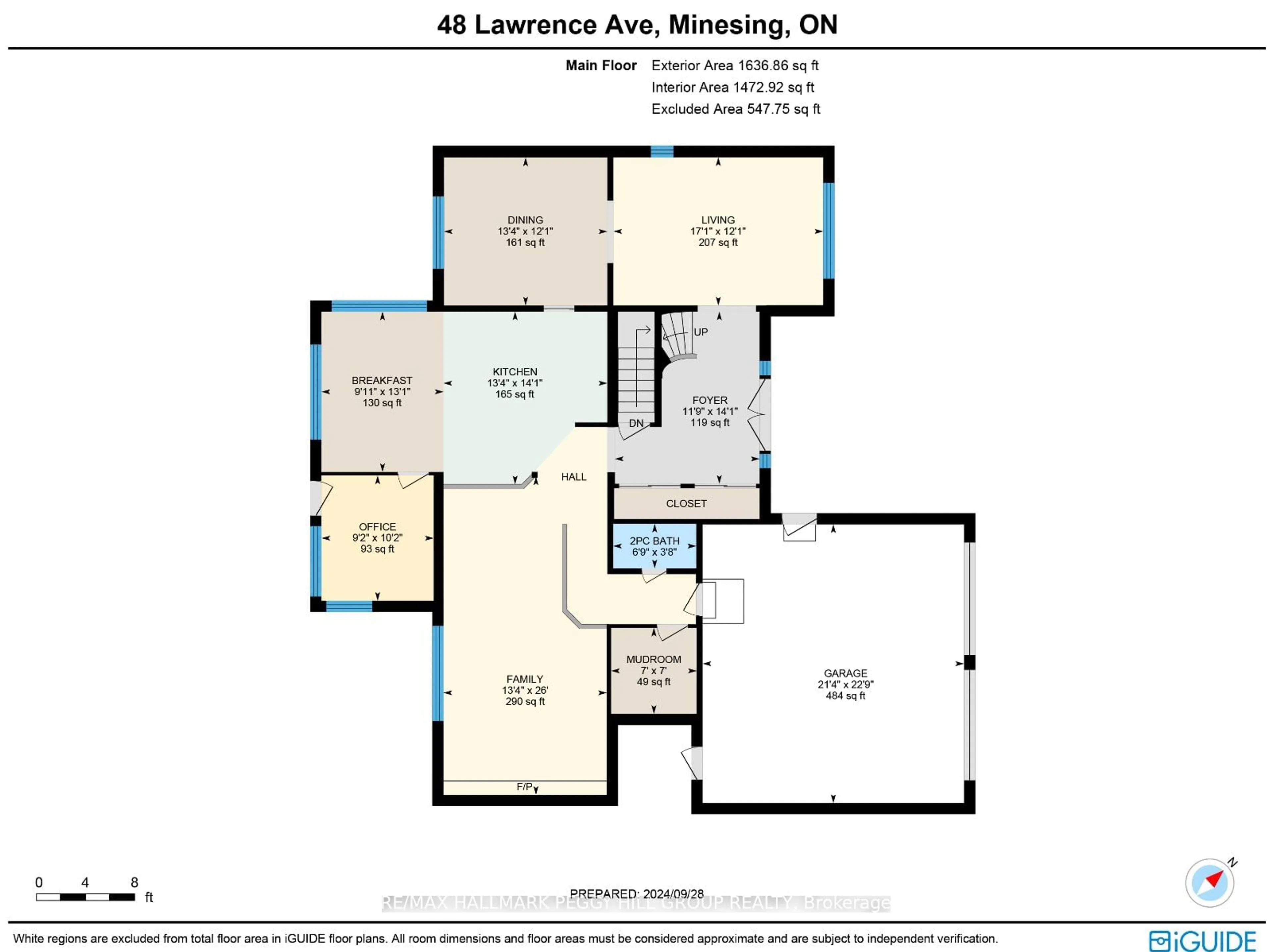 Floor plan for 48 Lawrence Ave, Springwater Ontario L9X 0C6