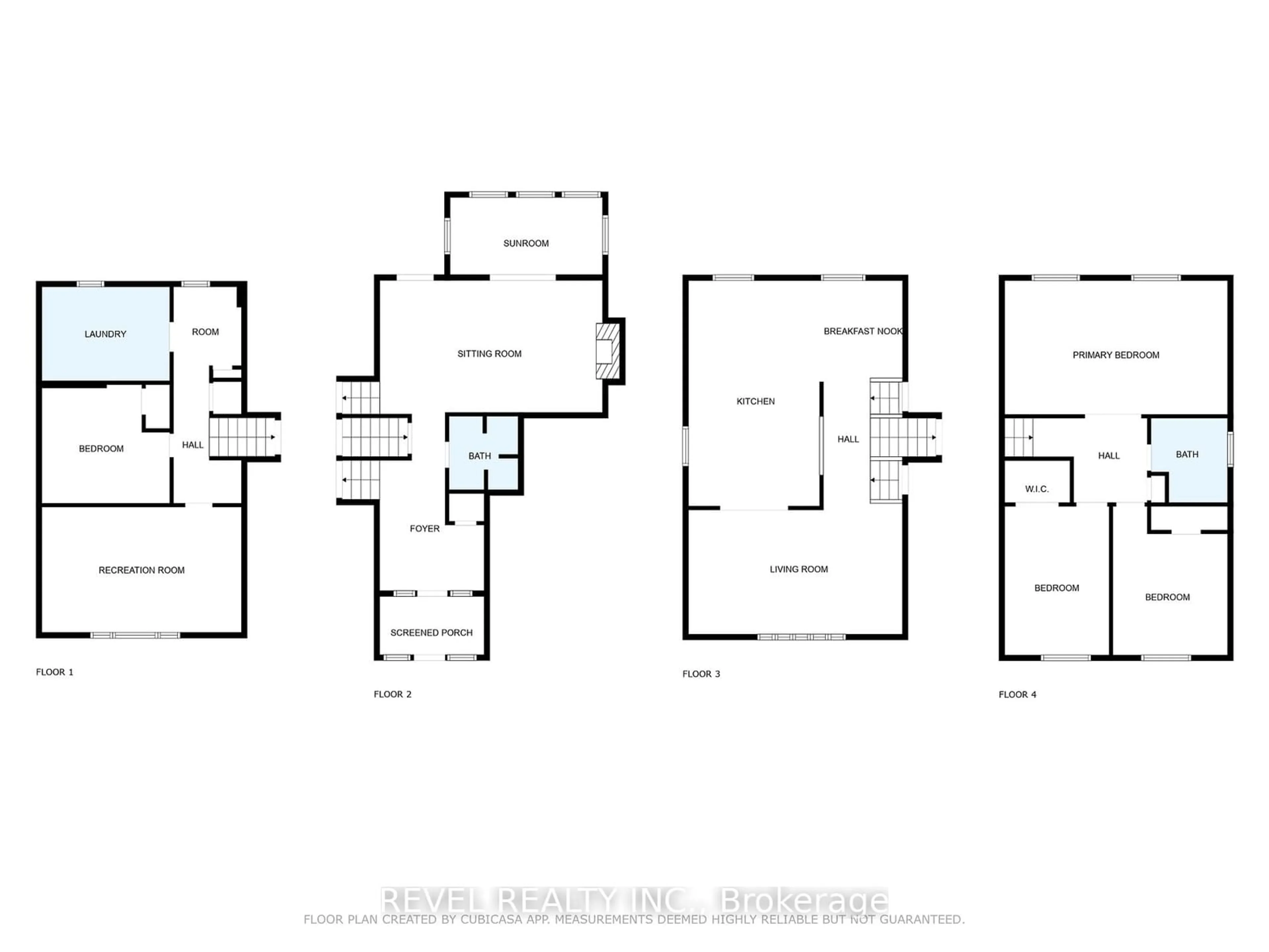 Floor plan for 6 Huron St, Barrie Ontario L4M 5H3