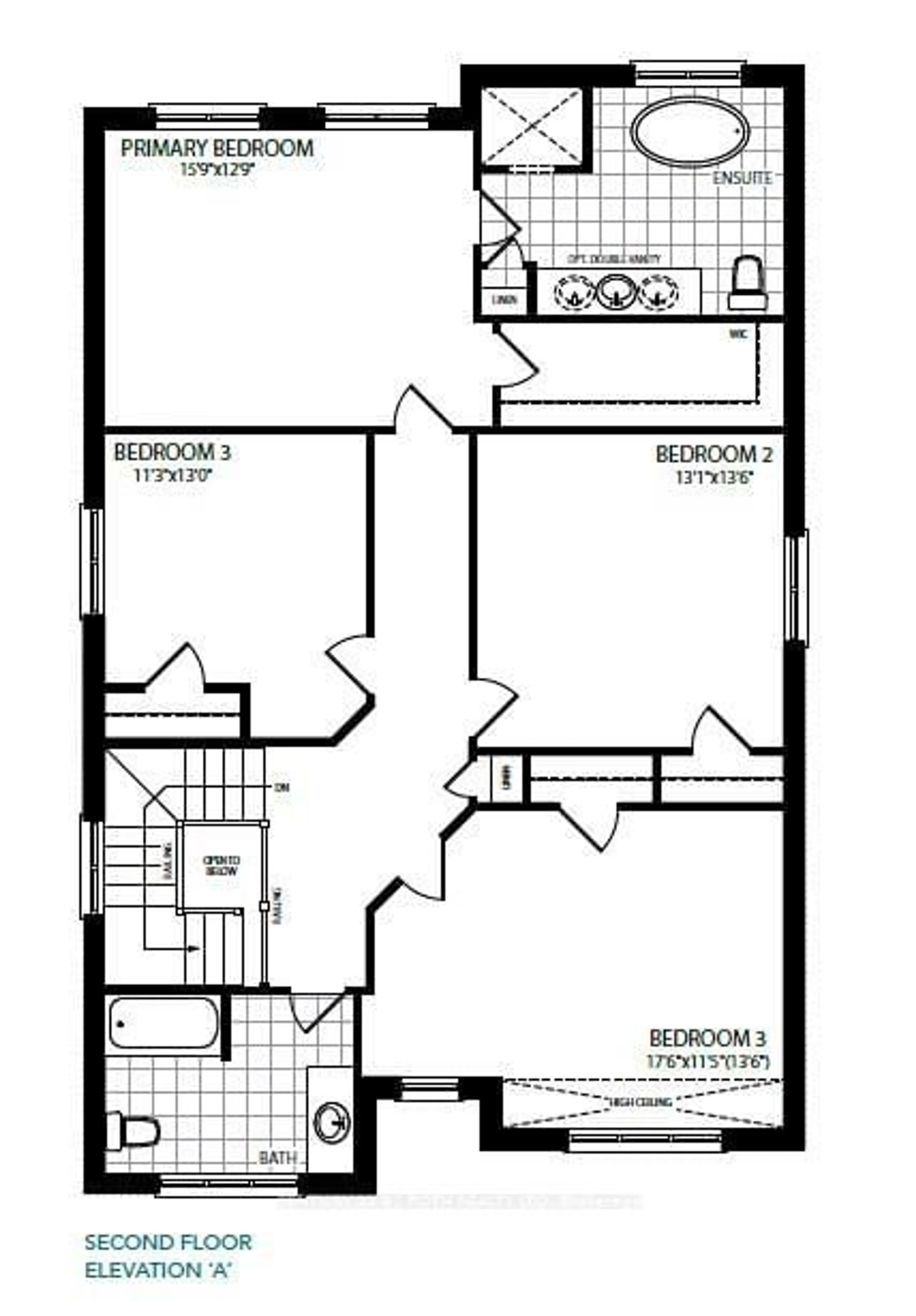 Floor plan for Lot 45 Orion Blvd, Orillia Ontario L3V 6H2