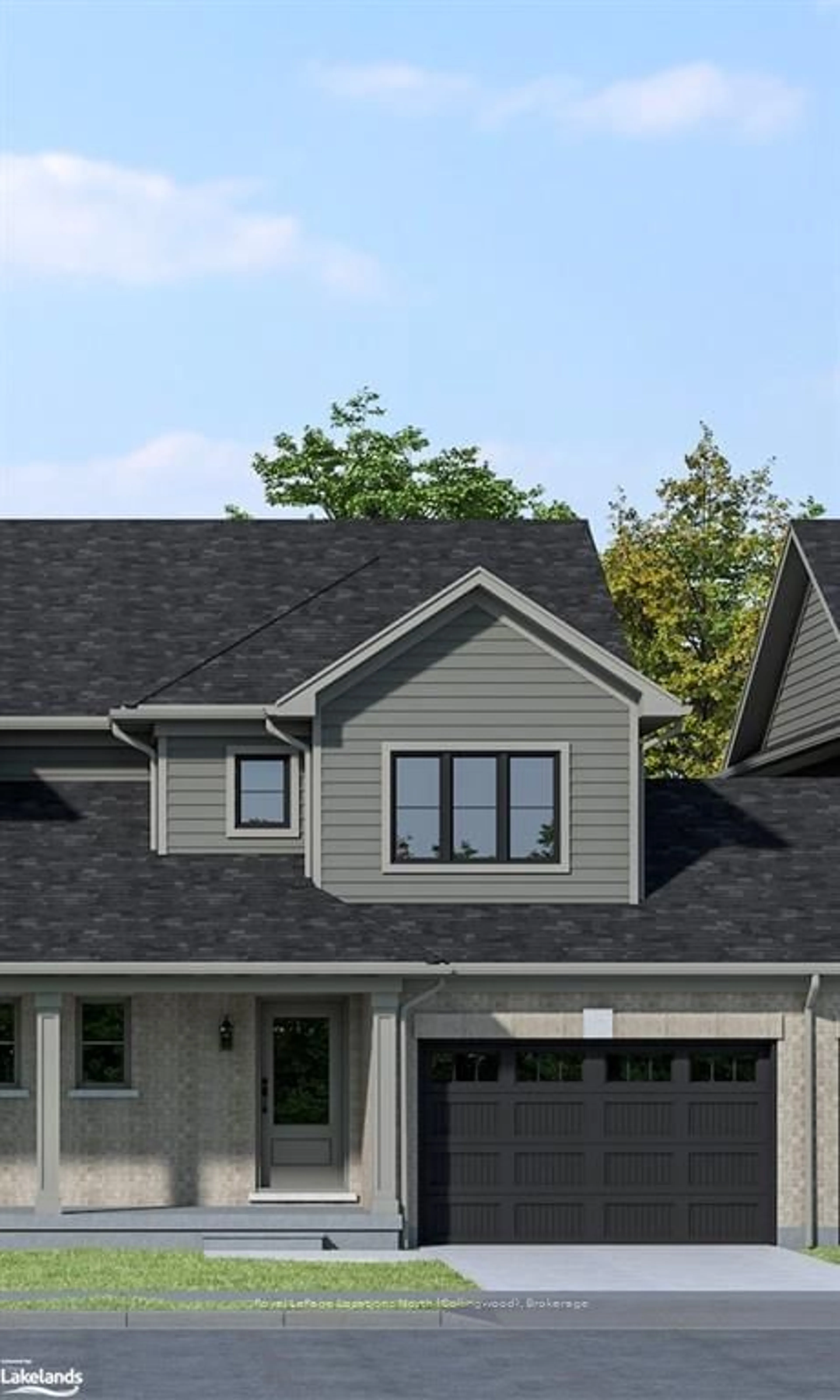 Home with vinyl exterior material for LOT 13 SWAIN Cres, Collingwood Ontario L9Y 2L3