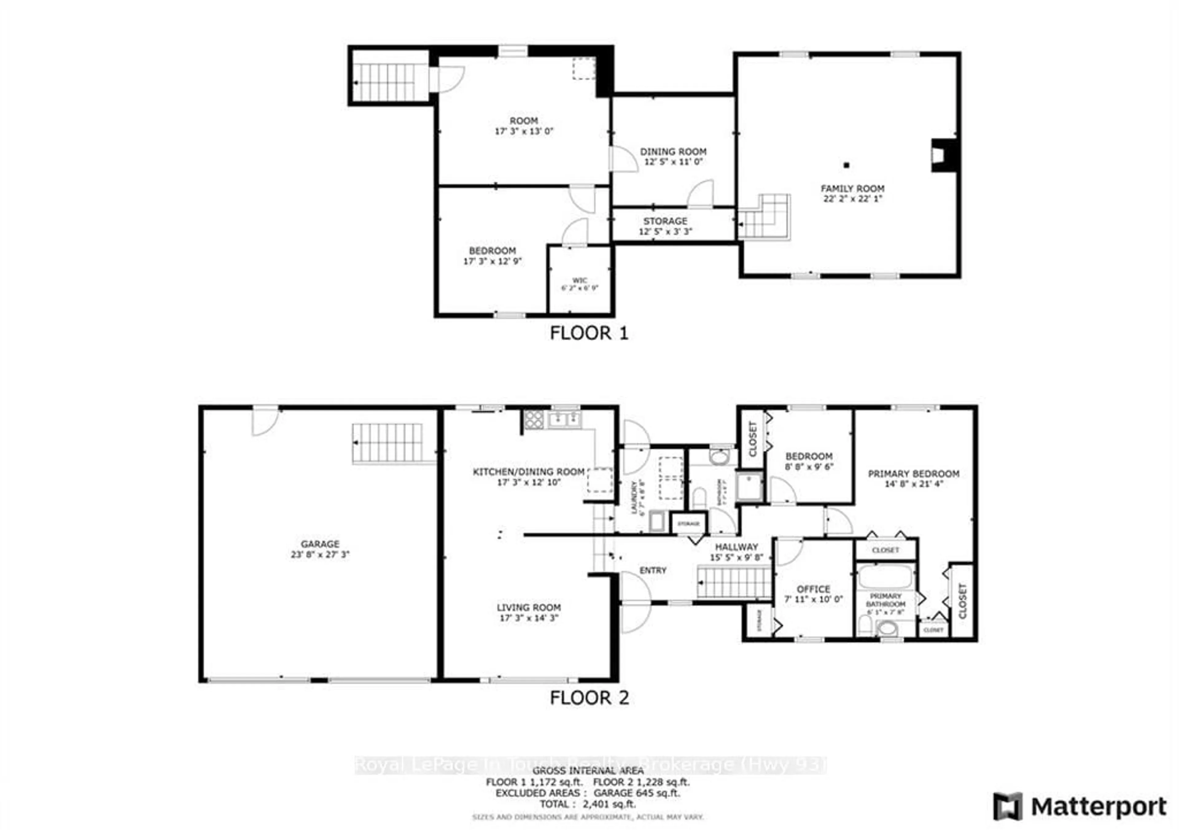 Floor plan for 14 SENECA Cres, Tiny Ontario L9M 0C9