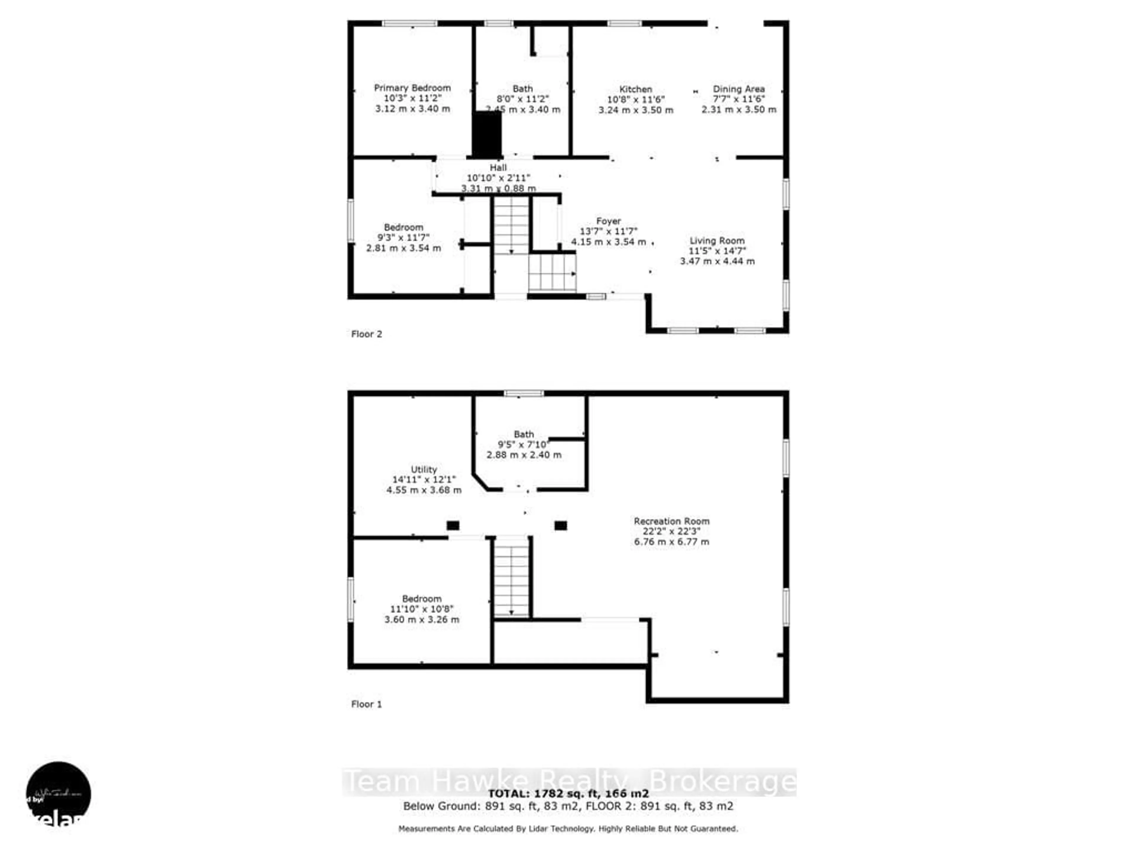 Floor plan for 22 LAURIER Blvd, Tiny Ontario L9M 0J2