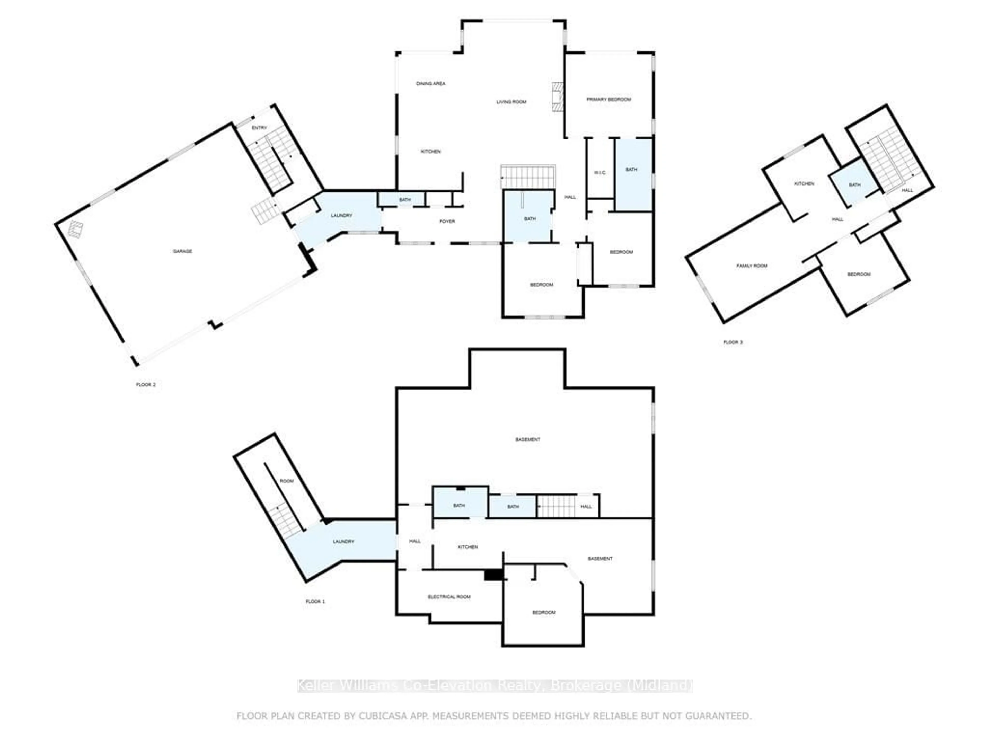 Floor plan for 348 FULLER Ave, Midland Ontario L4R 5G1