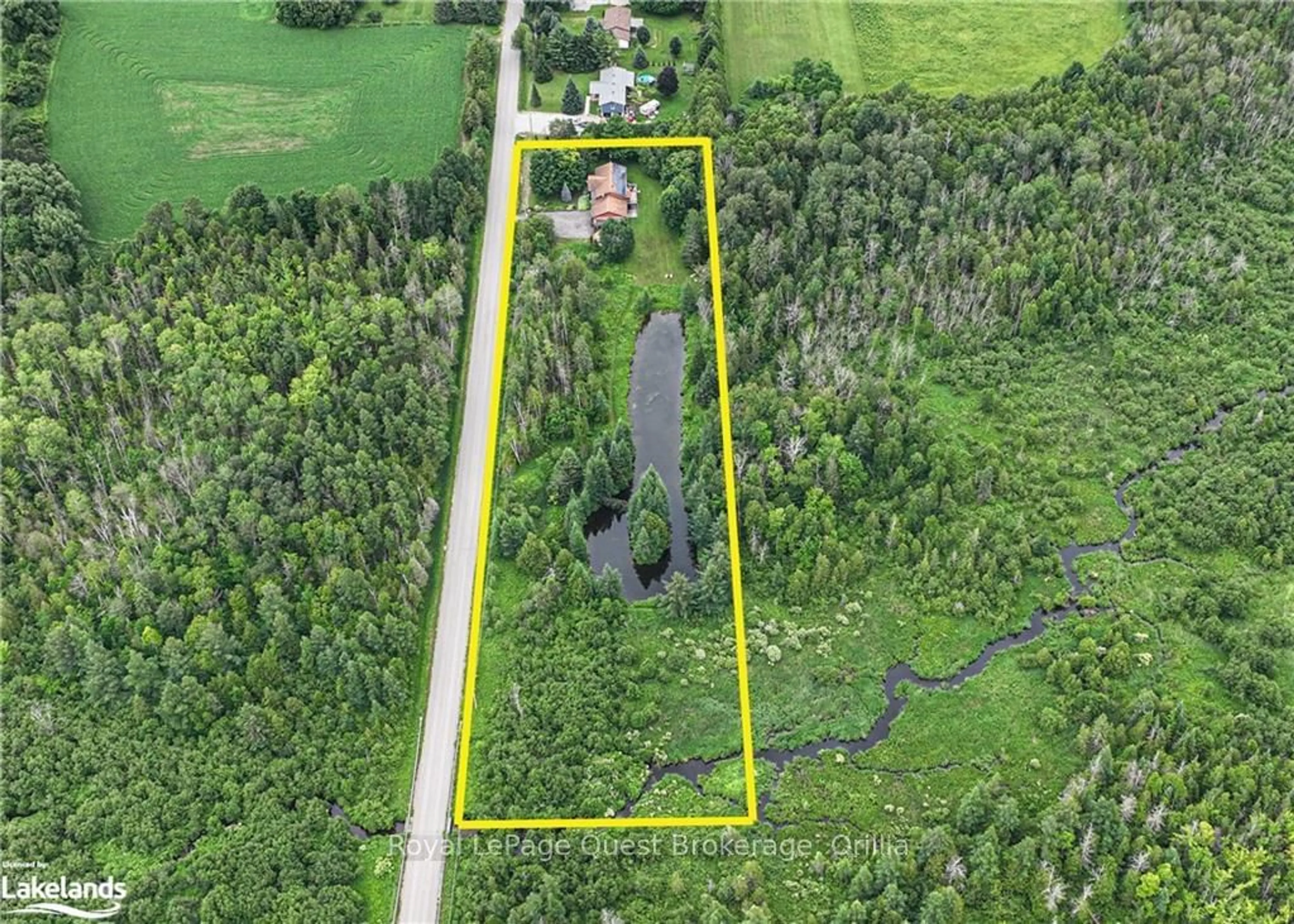 Picture of a map for 872 11TH Line, Oro-Medonte Ontario L0L 1T0