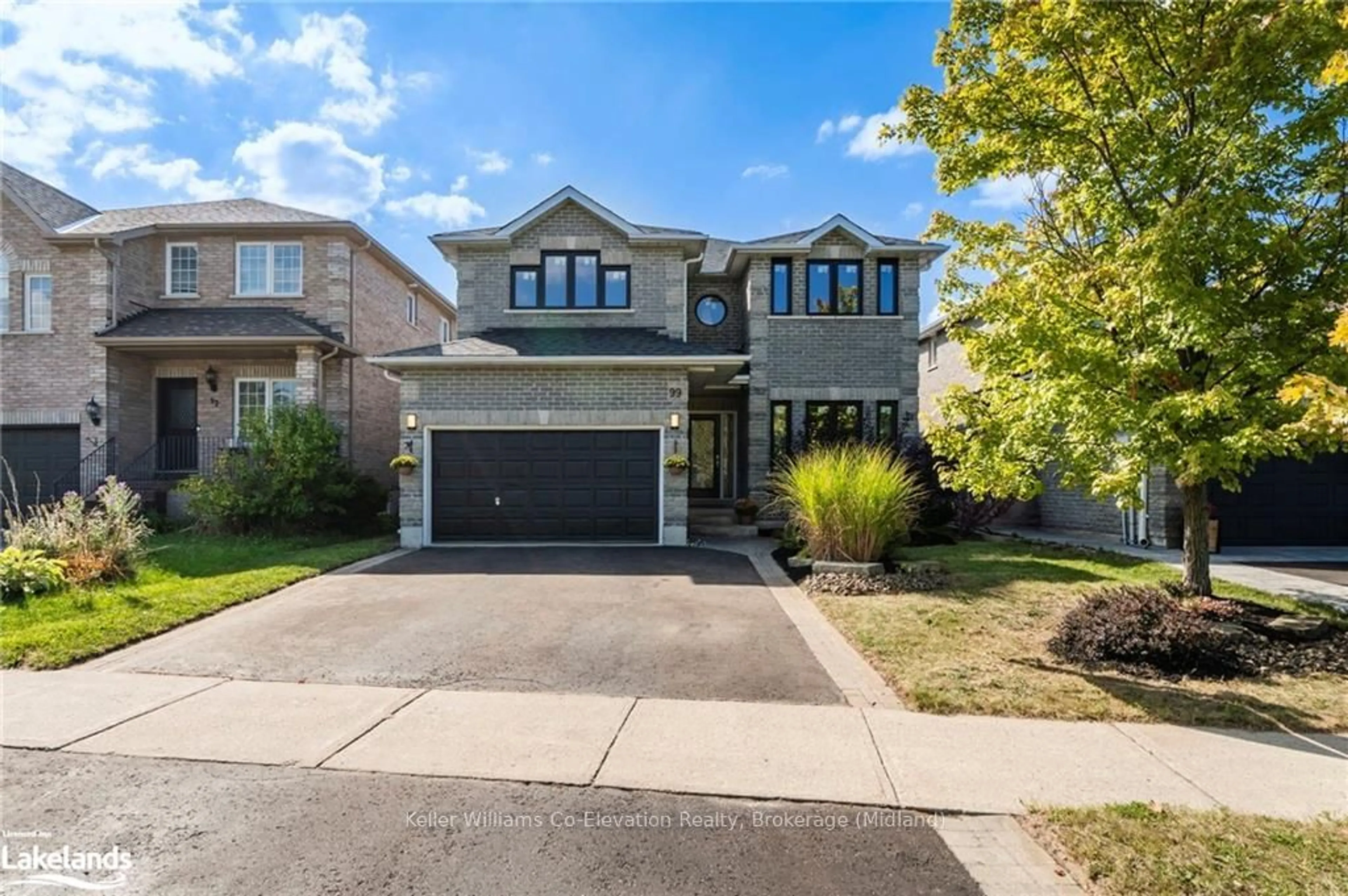 Frontside or backside of a home, the street view for 99 MCINTYRE Dr, Barrie Ontario L4N 4K6