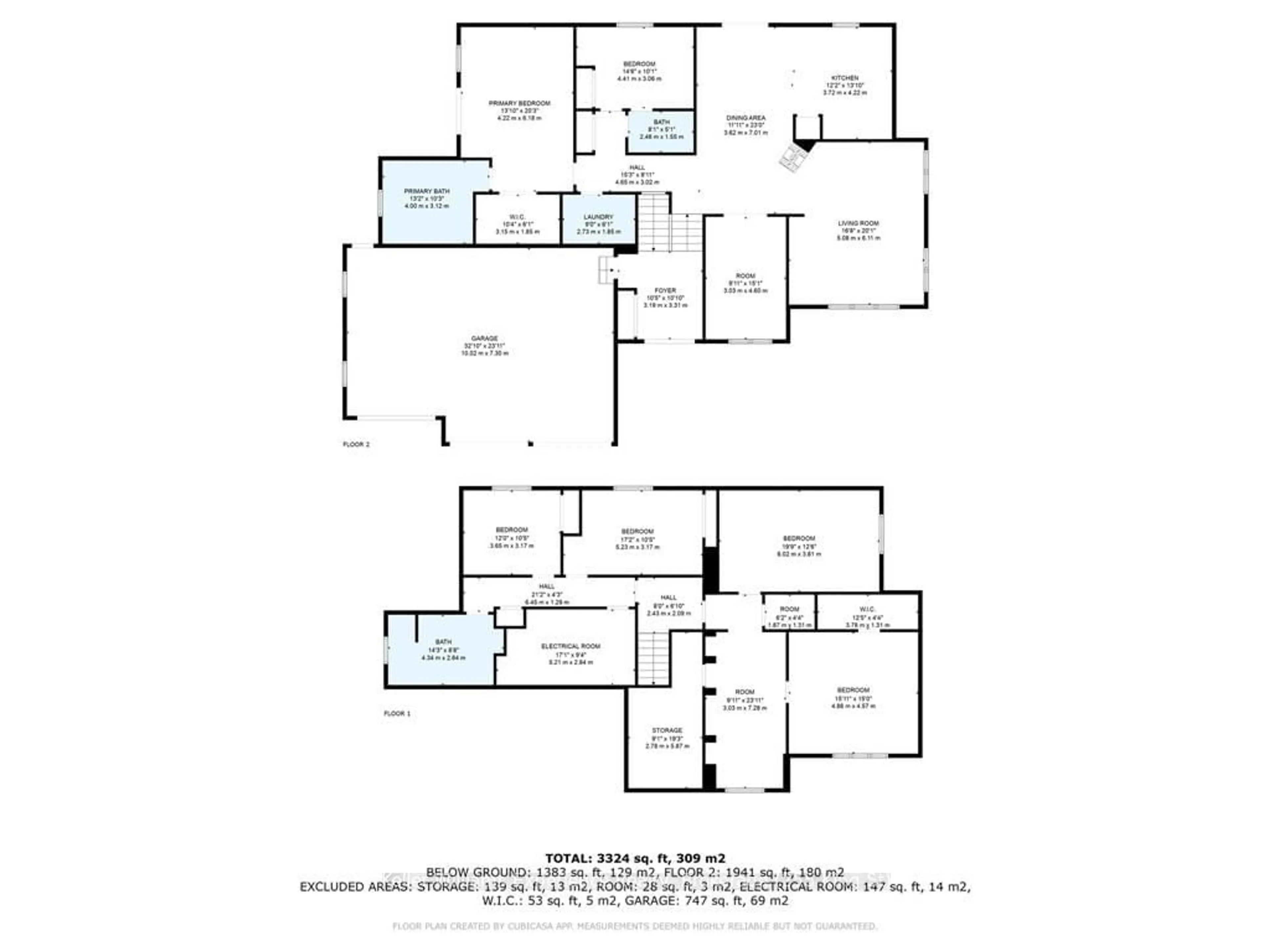 Floor plan for 54 ASSELIN DRIVE, Tiny Ontario L0L 2J0