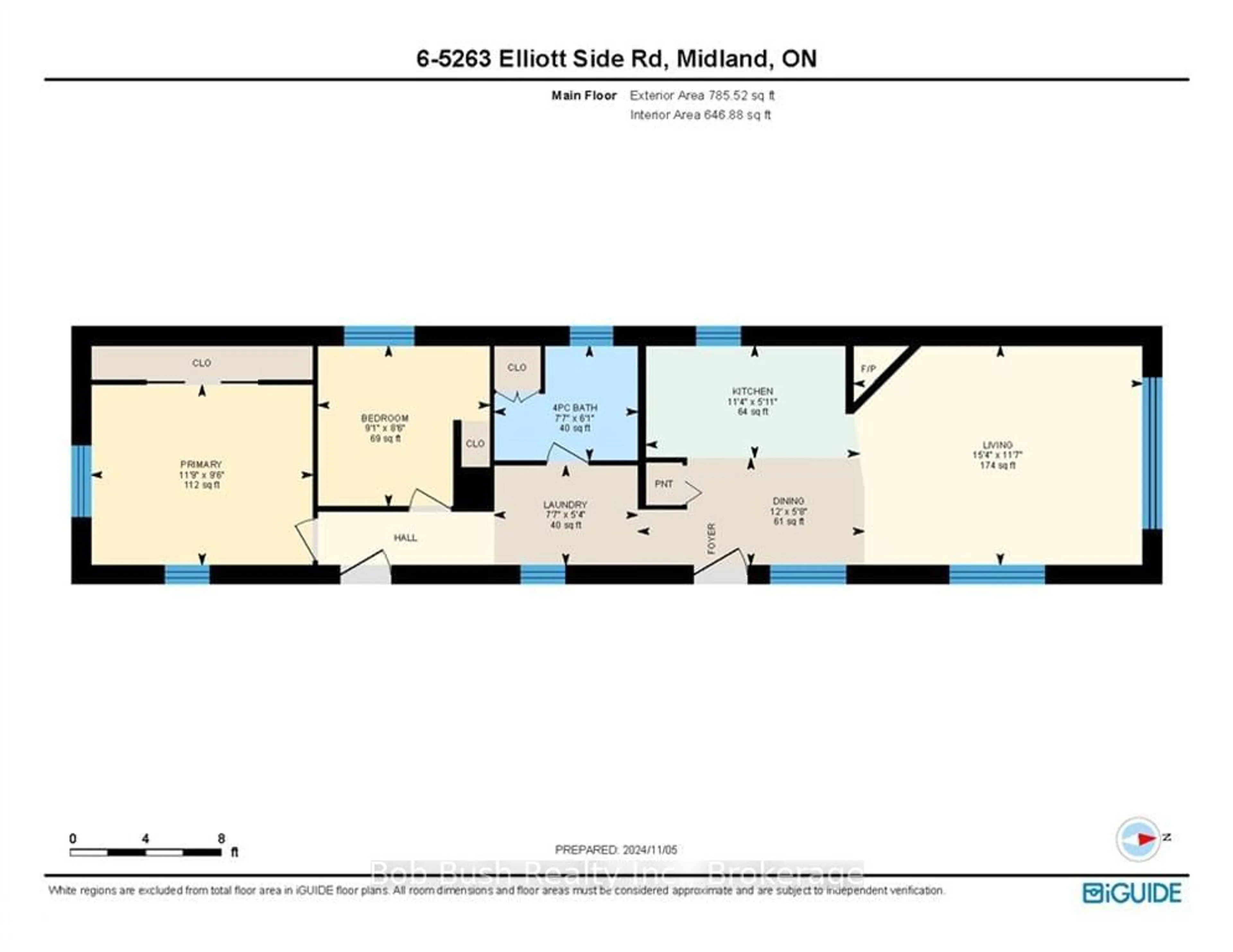 Floor plan for 5263 ELLIOTT SIDEROAD #6, Tay Ontario L4R 4K3