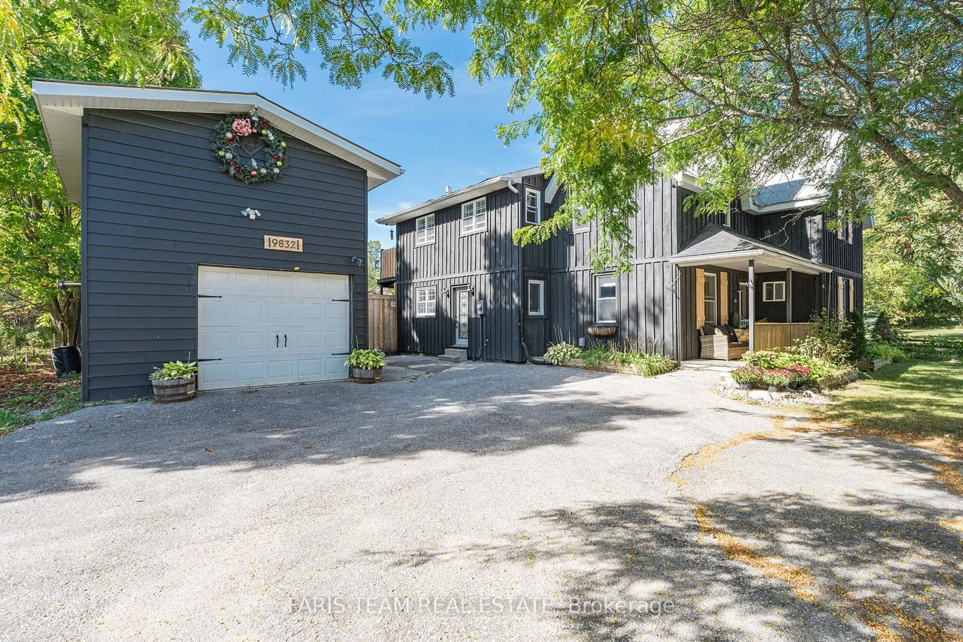 A pic from exterior of the house or condo, the street view for 9832 Highway 12, Oro-Medonte Ontario L0E 1K0