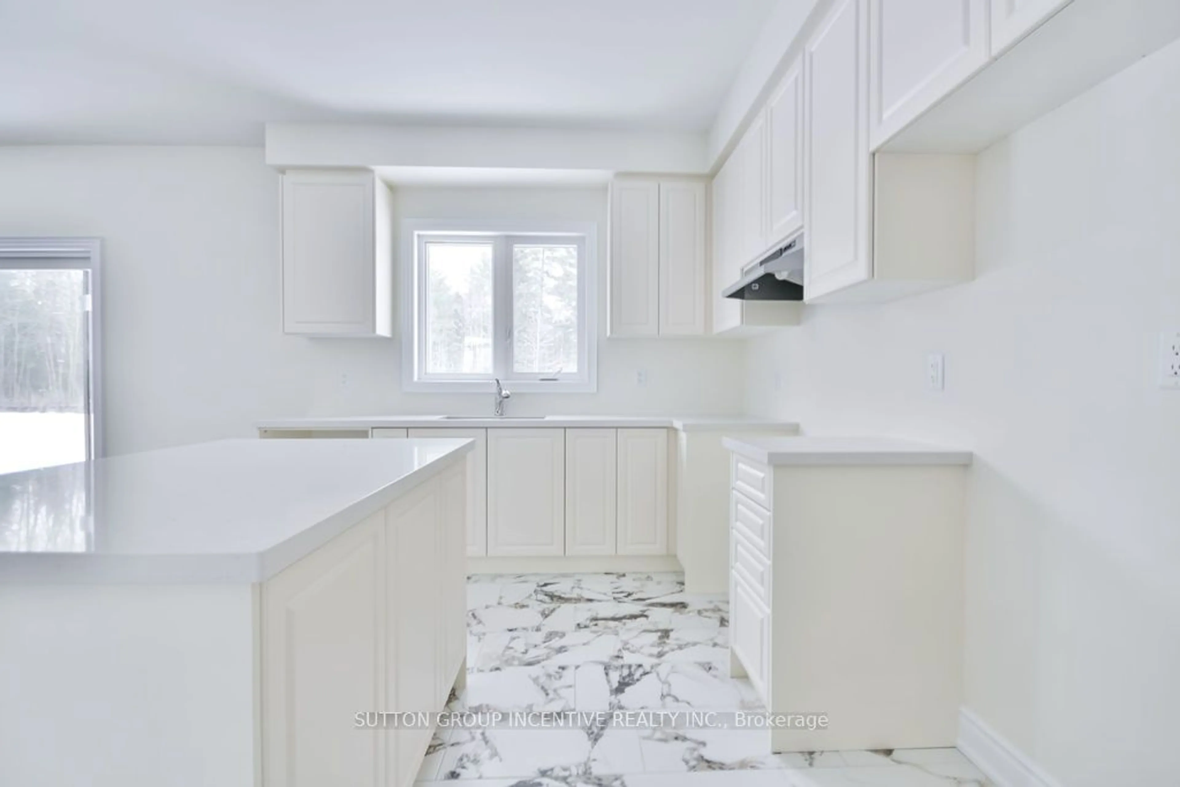 Kitchen, ceramic floors, cottage for 24 Cottonwood St, Springwater Ontario L0L 1Y2