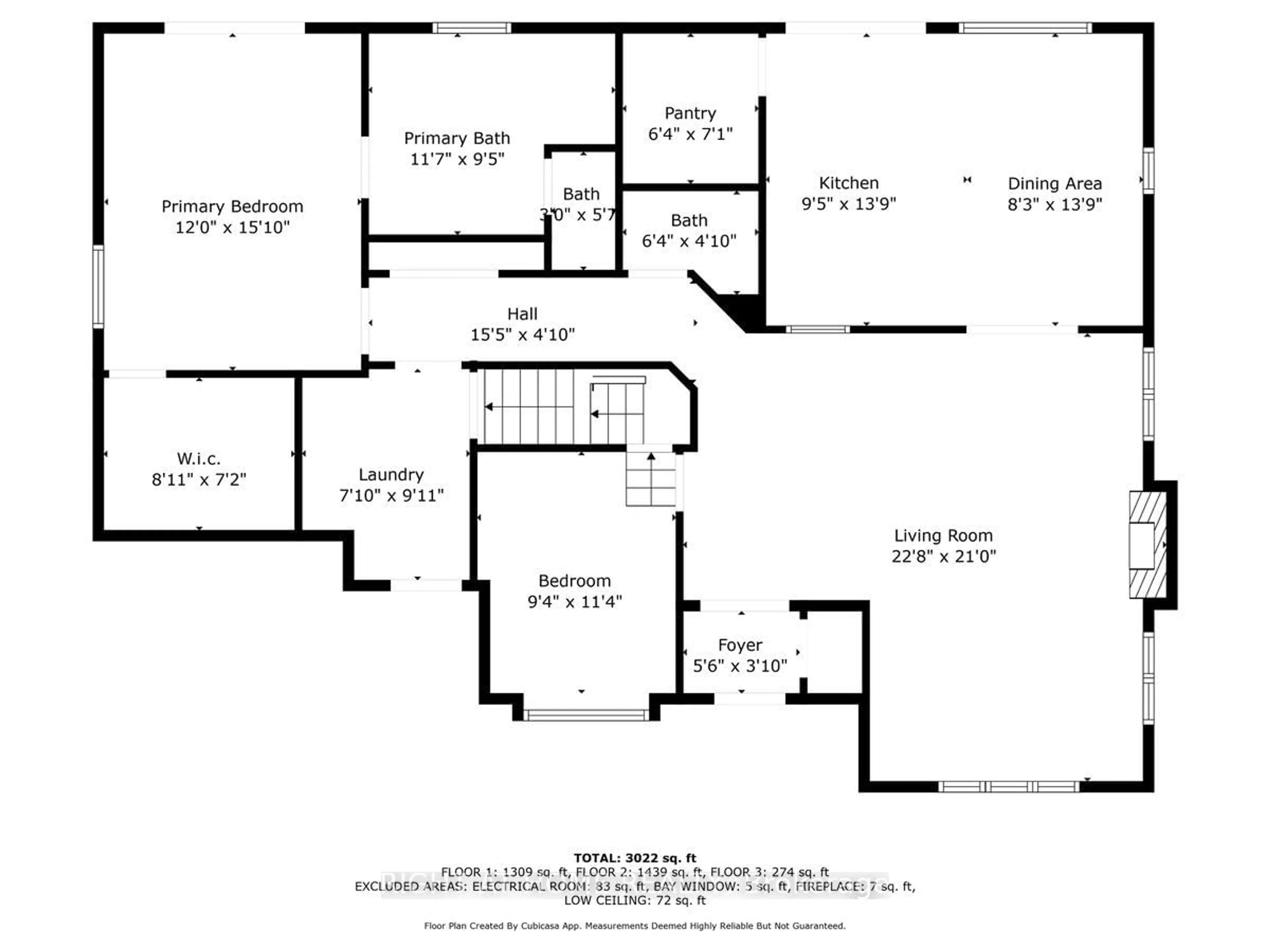 Floor plan for 1147 Old Creamery Rd, Severn Ontario L0K 1E0