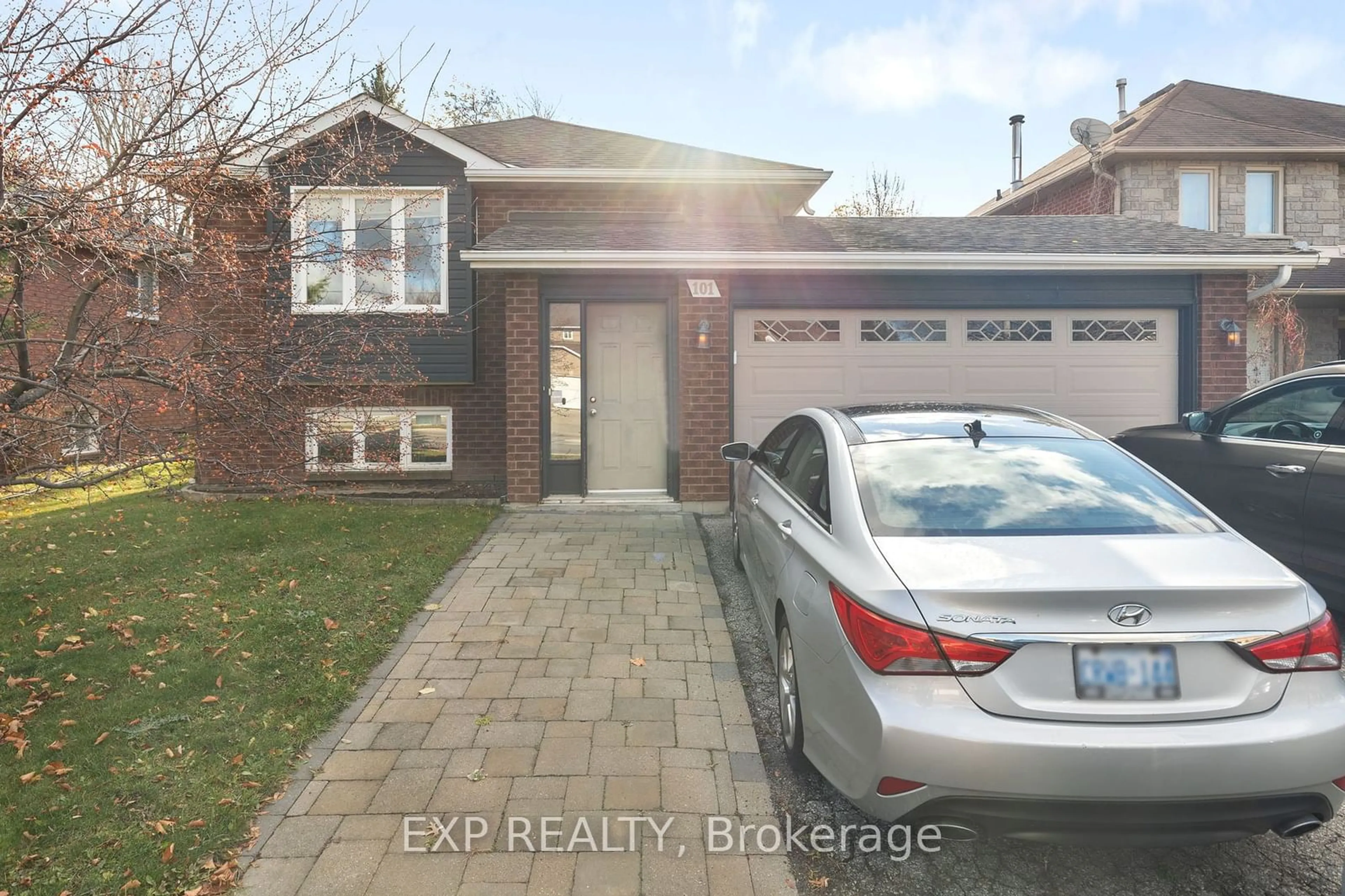 Frontside or backside of a home, the street view for 101 Livingstone St, Barrie Ontario L4N 7J4