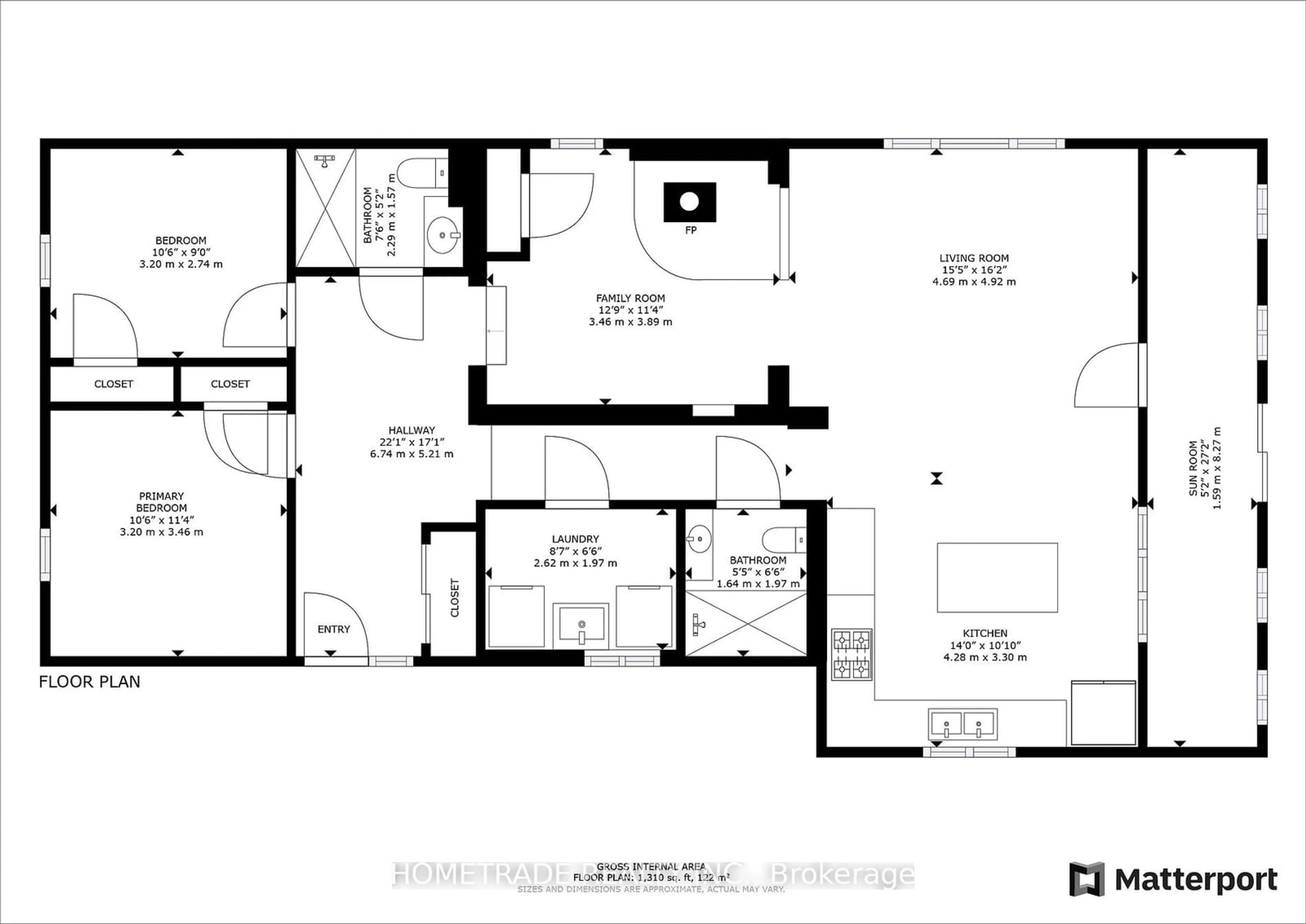 Floor plan for 29 North St, Barrie Ontario L4M 2S1